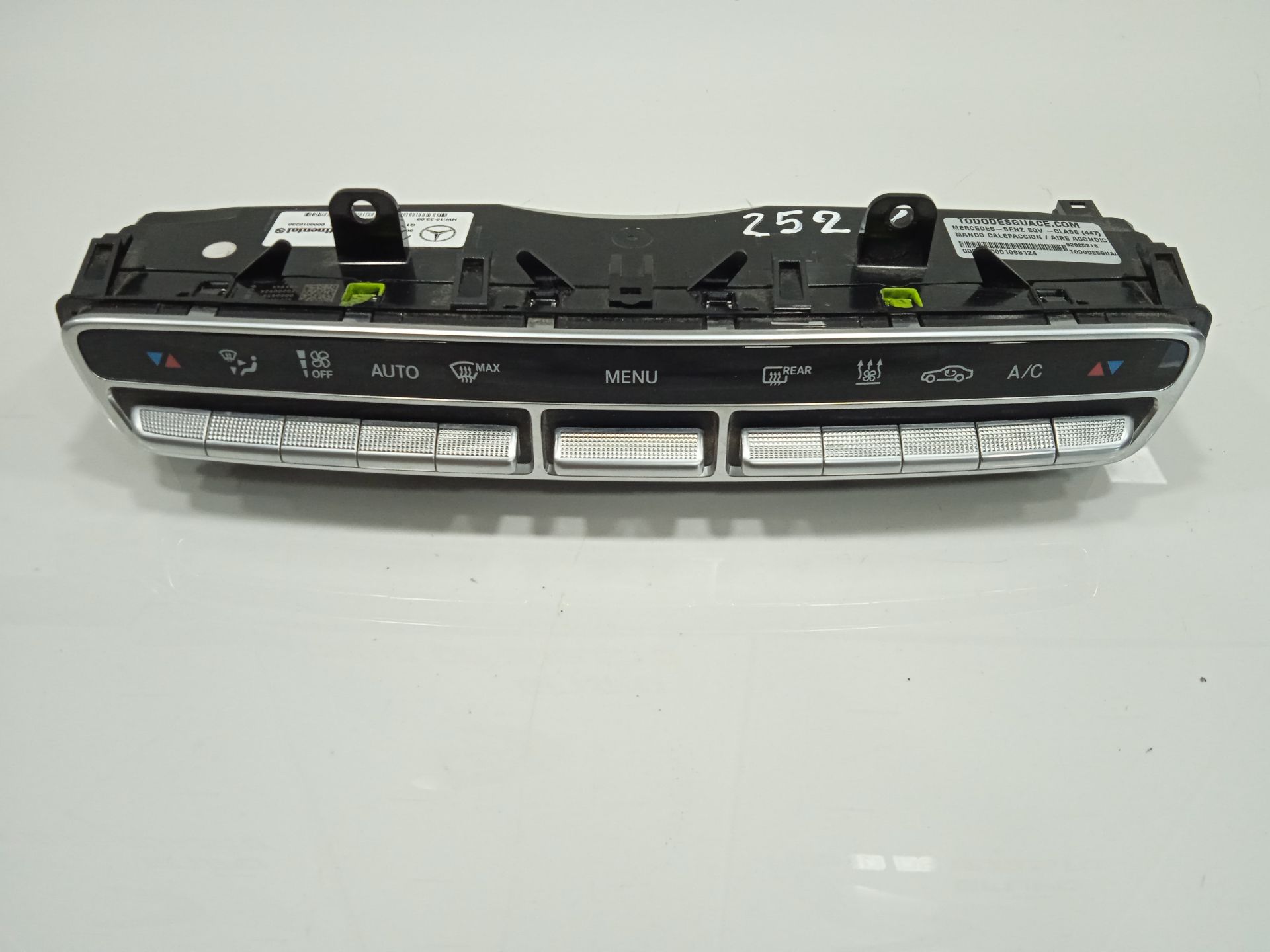 Mando calefaccion / aire acondicionado mercedes-benz eqv -clase (447) 