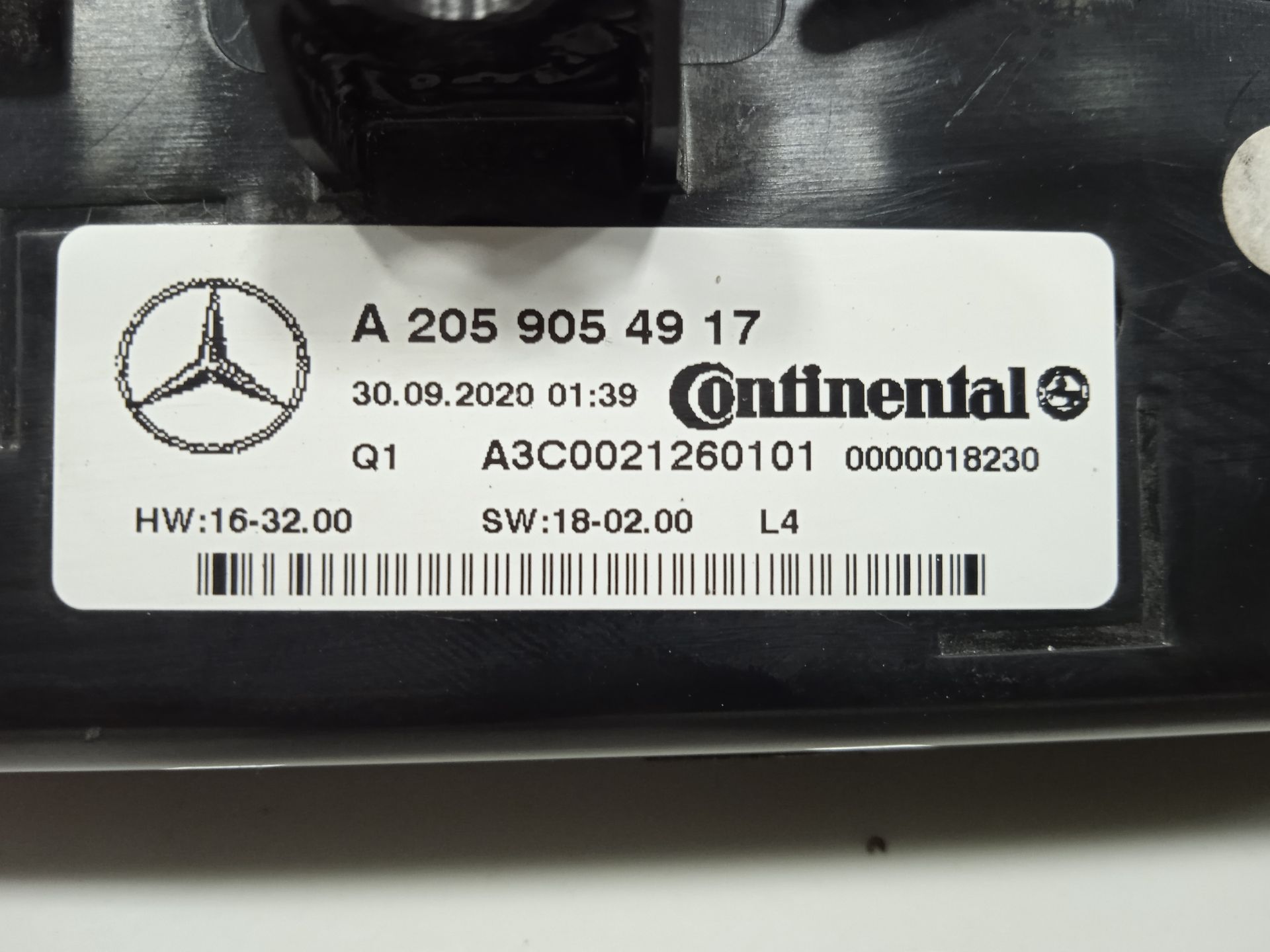 Mando calefaccion / aire acondicionado mercedes-benz eqv -clase (447) 