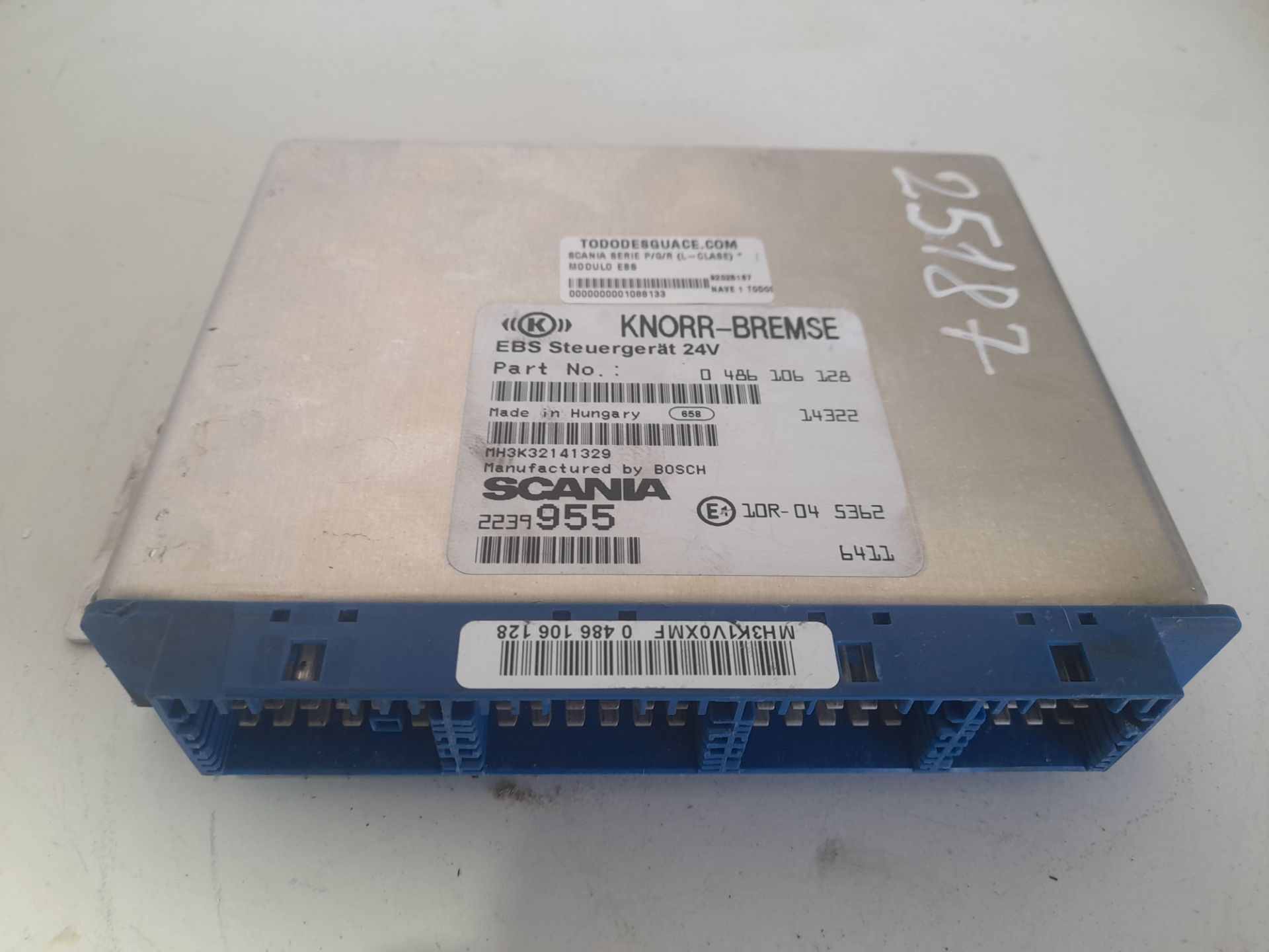 No identificado scania baureihe l-klasse pgr (2004) 