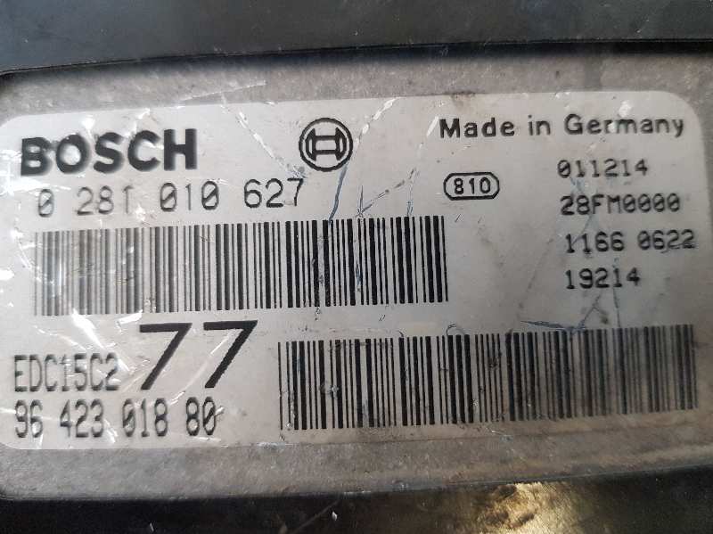  centralita motor uce   peugeot 406 berlina (s1/s2) 2.0 hdi 2.0 hdi