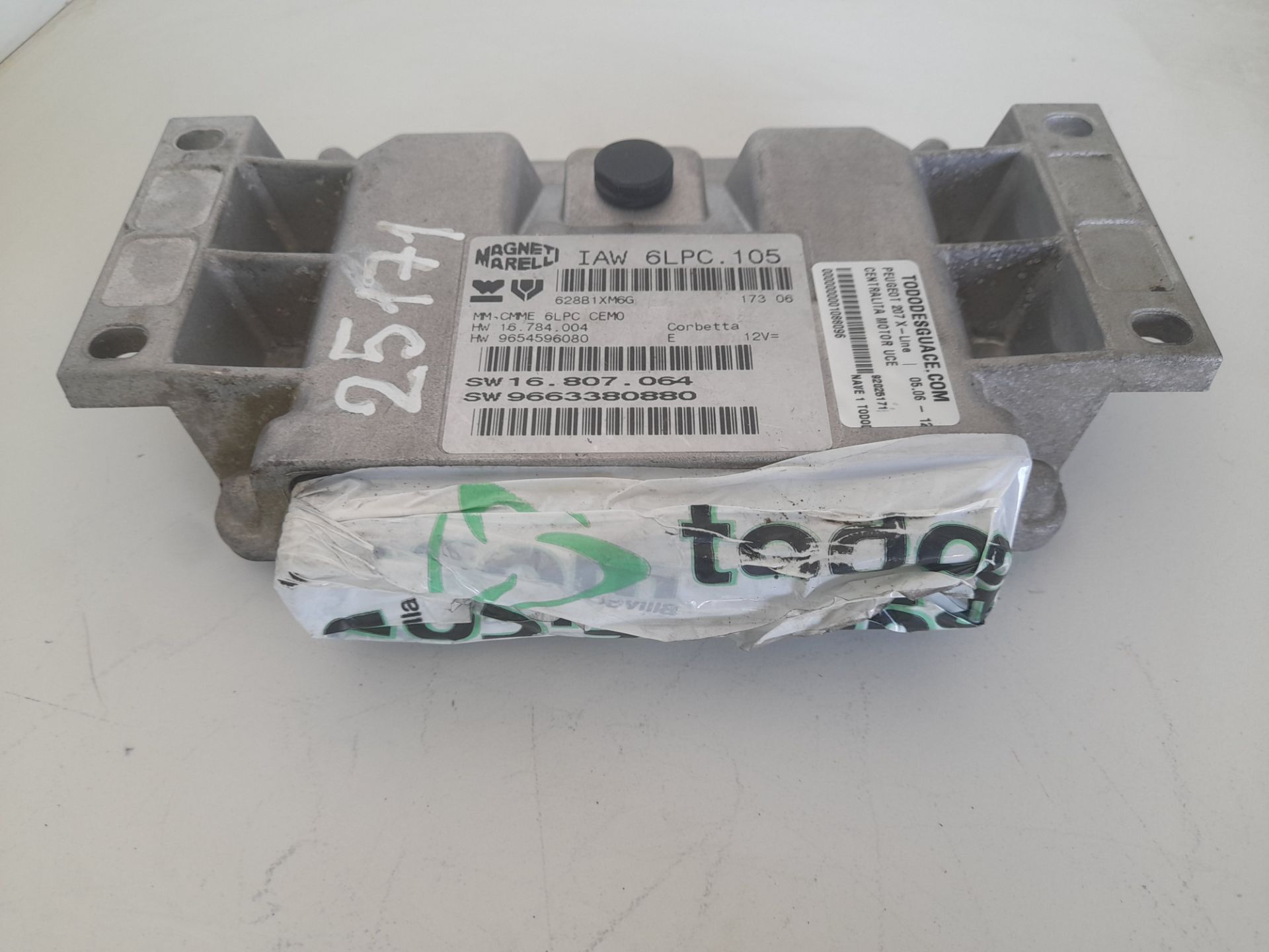Centralita motor uce peugeot 207 xline