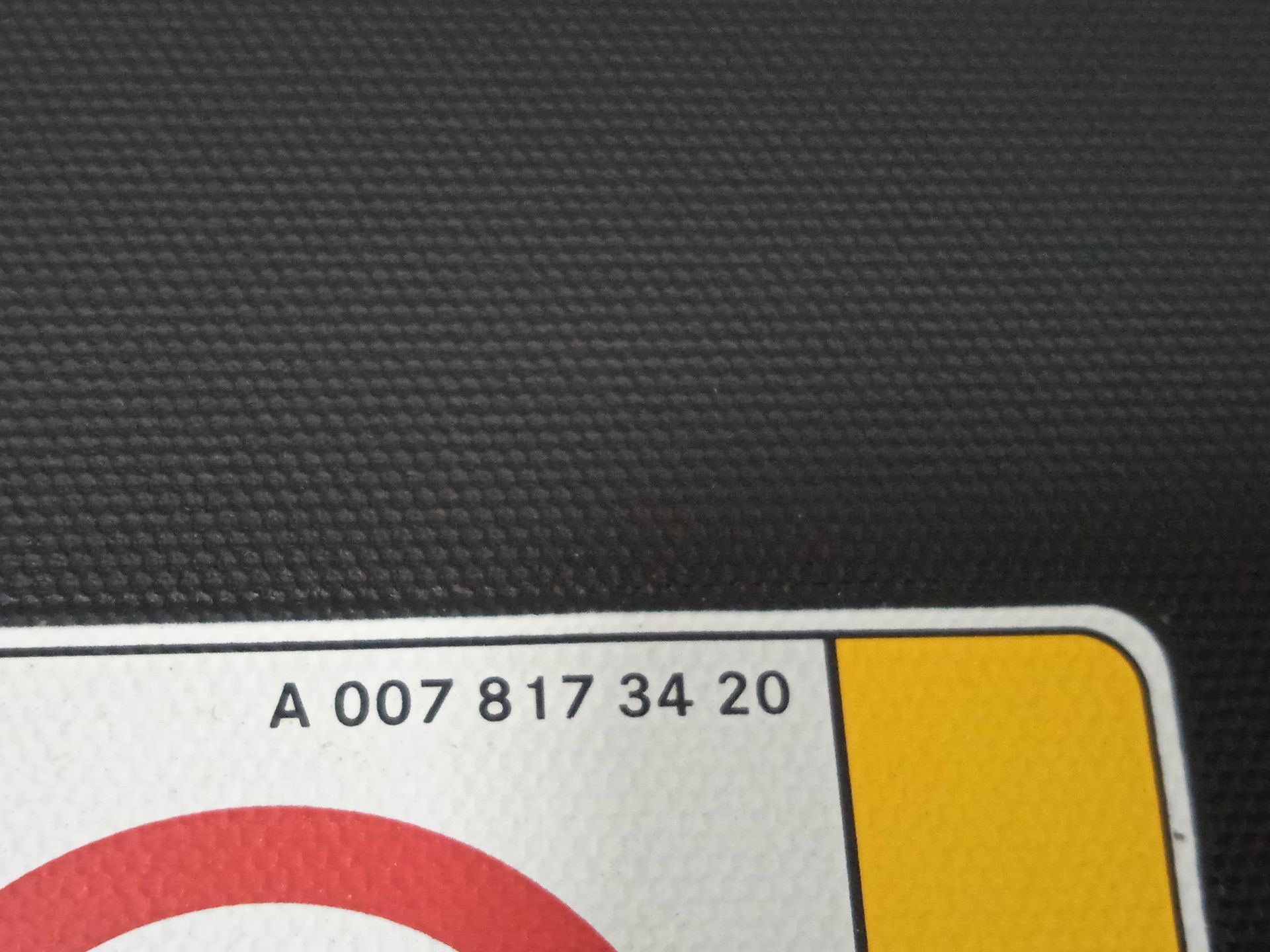 Parasol izquierdo mercedes-benz eqv -clase (447) 