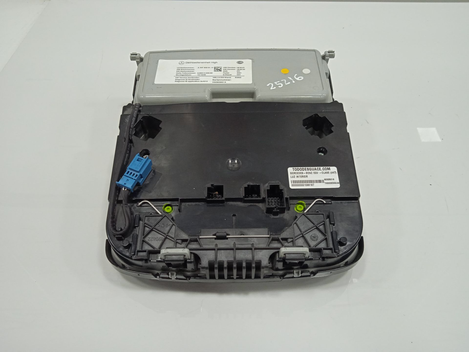 Luz interior mercedes-benz eqv -clase (447) 