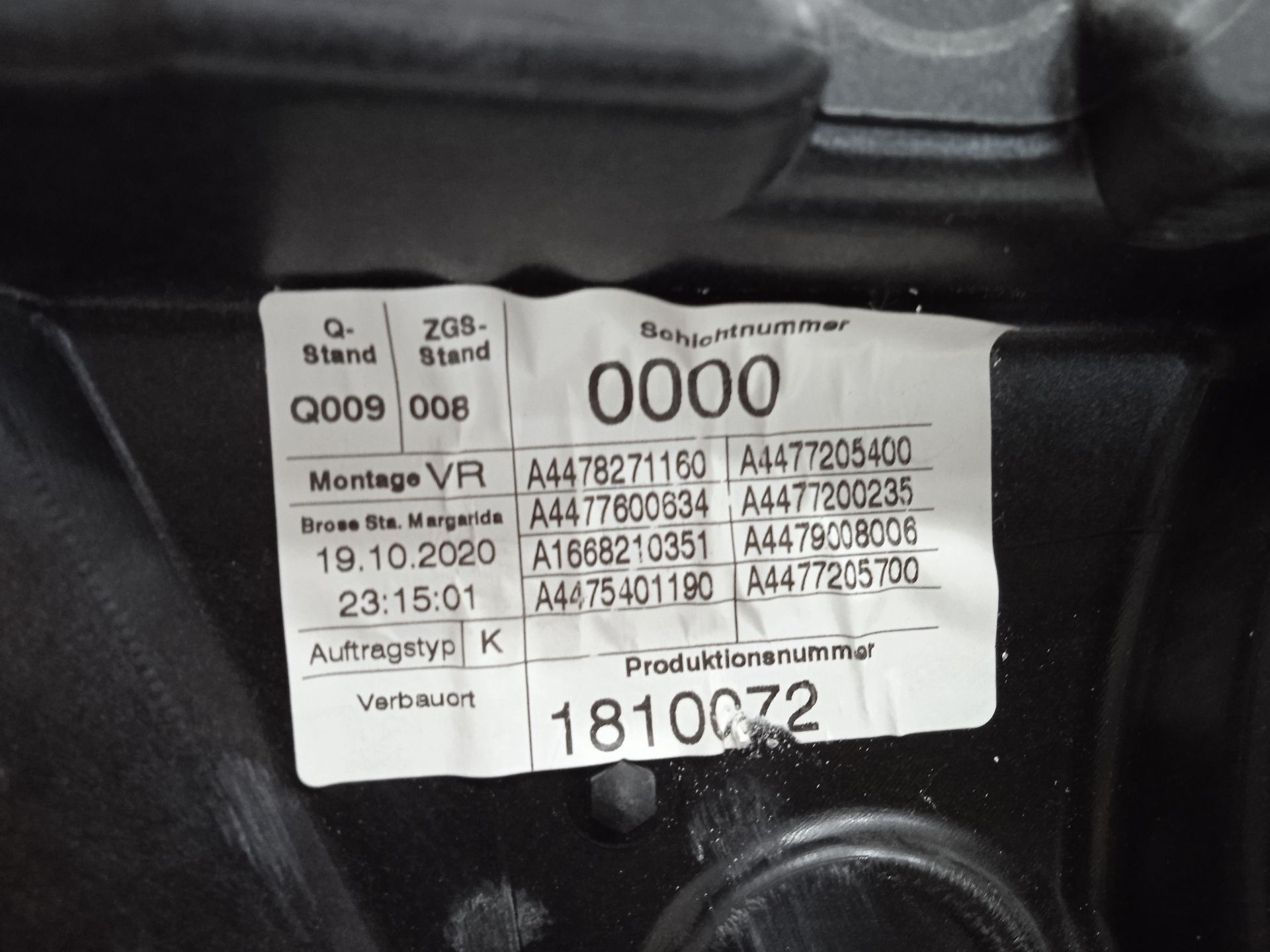 Elevalunas delantero derecho mercedes-benz eqv -clase (447) 