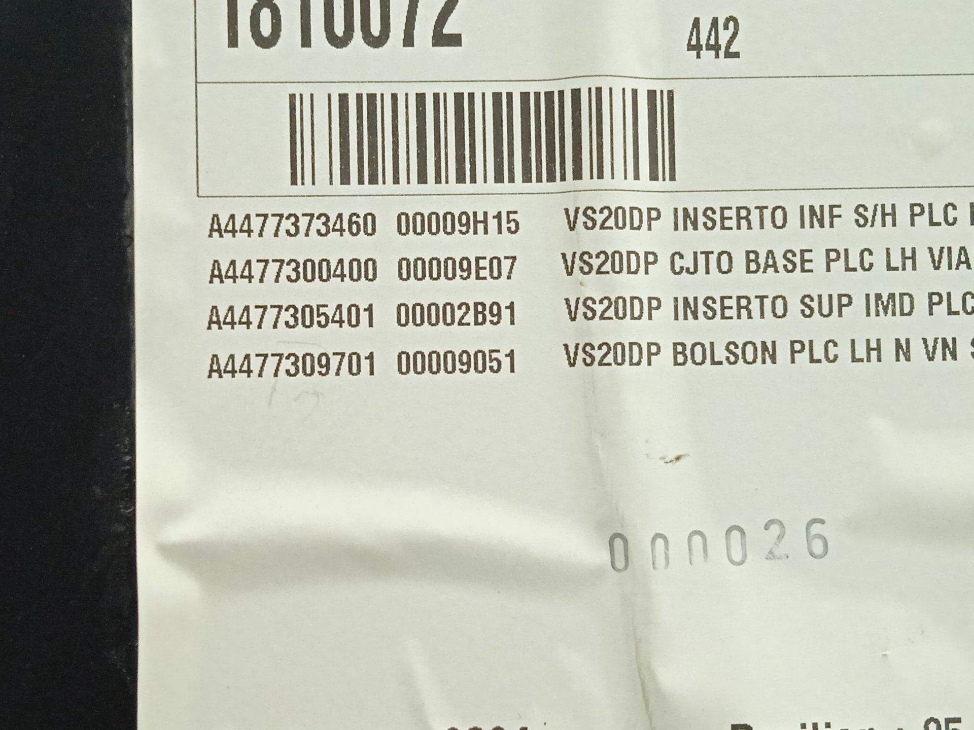 No identificado mercedes-benz eqv -clase (447) 