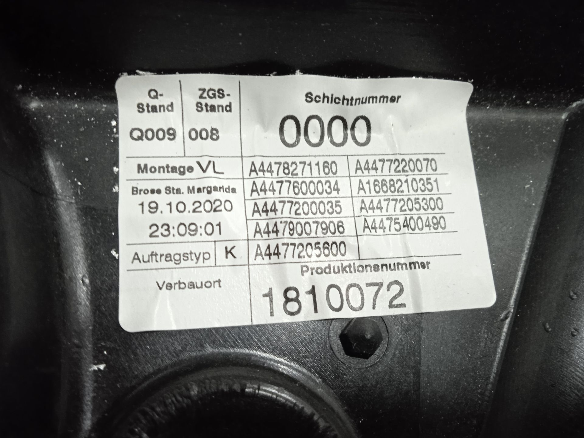 Elevalunas delantero izquierdo mercedes-benz eqv -clase (447) 