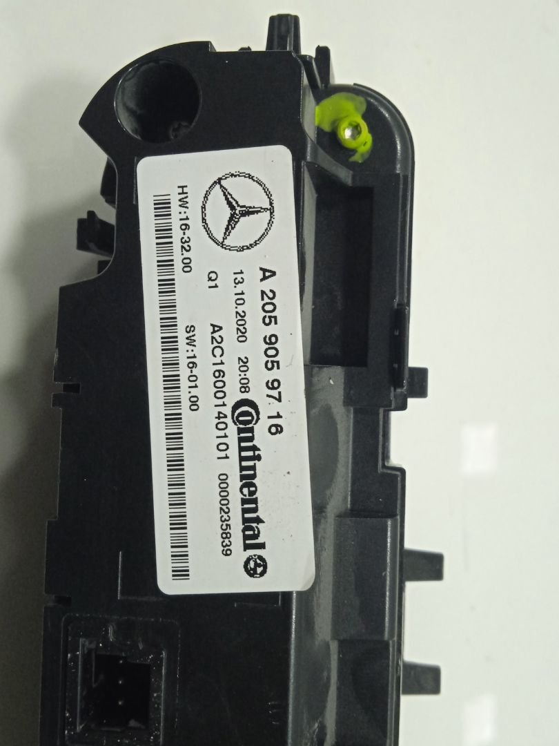Mando calefaccion / aire acondicionado mercedes-benz eqv -clase (447) 