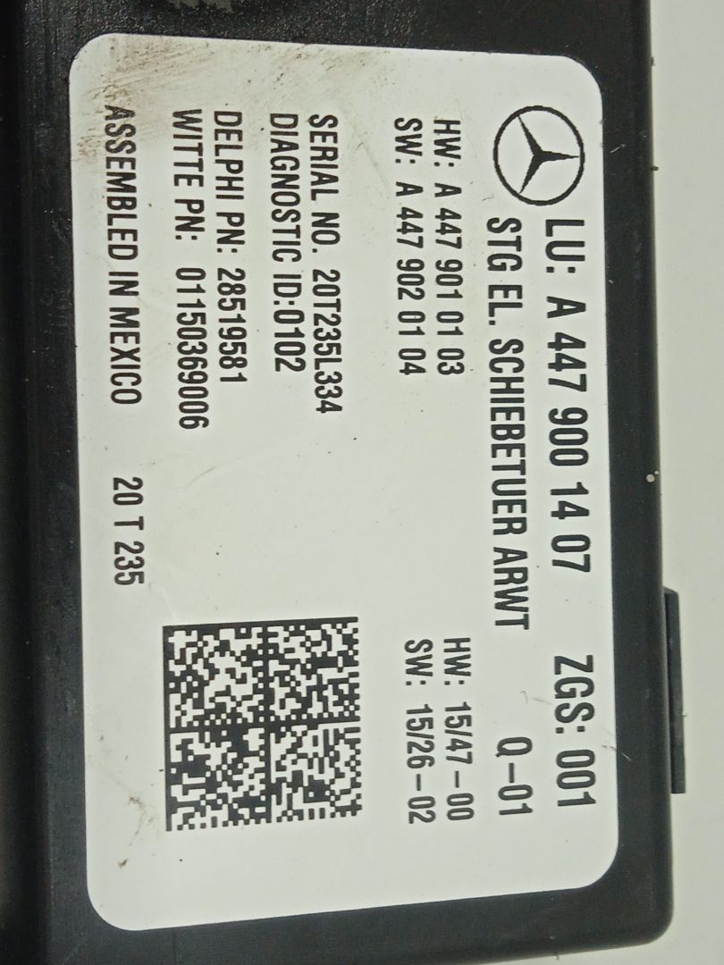 No identificado mercedes-benz eqv -clase (447) 