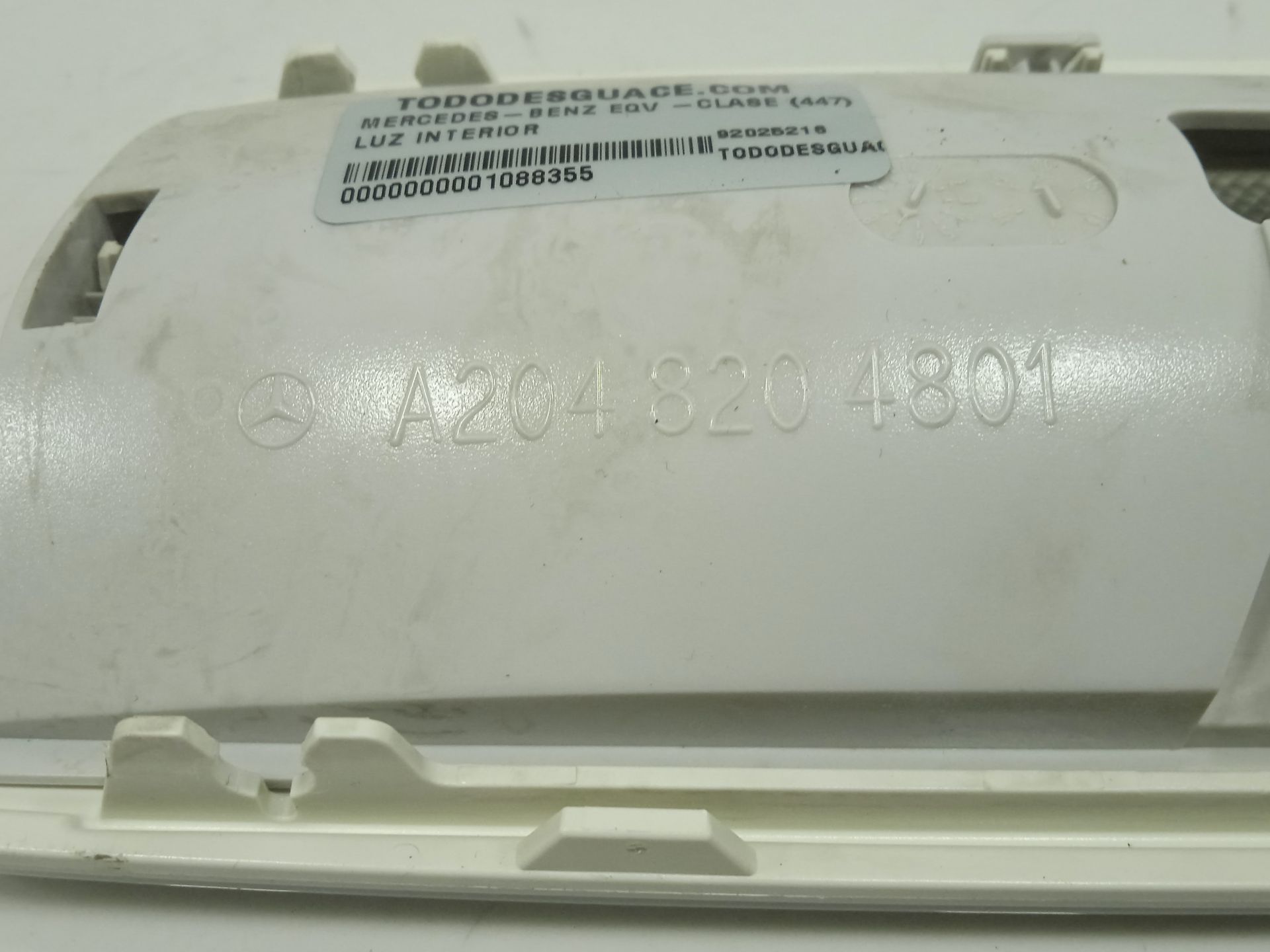 Luz interior mercedes-benz eqv -clase (447) 