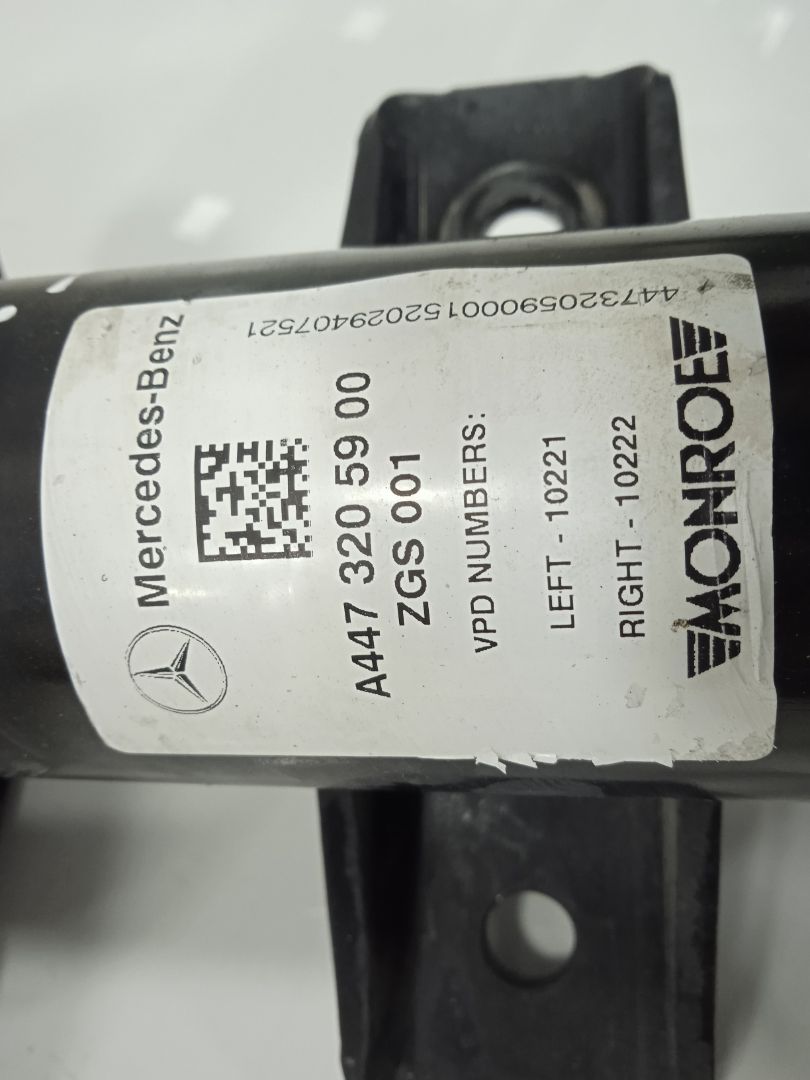 Amortiguador delantero izquierdo mercedes-benz eqv -clase (447) 