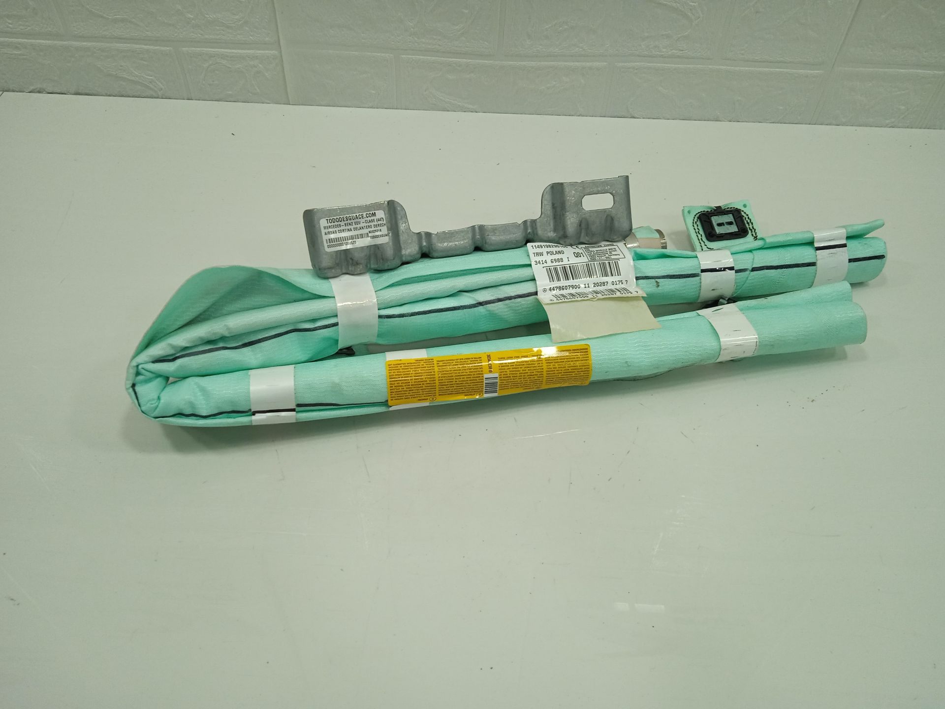 Airbag cortina delantero derecho mercedes-benz eqv -clase (447) 