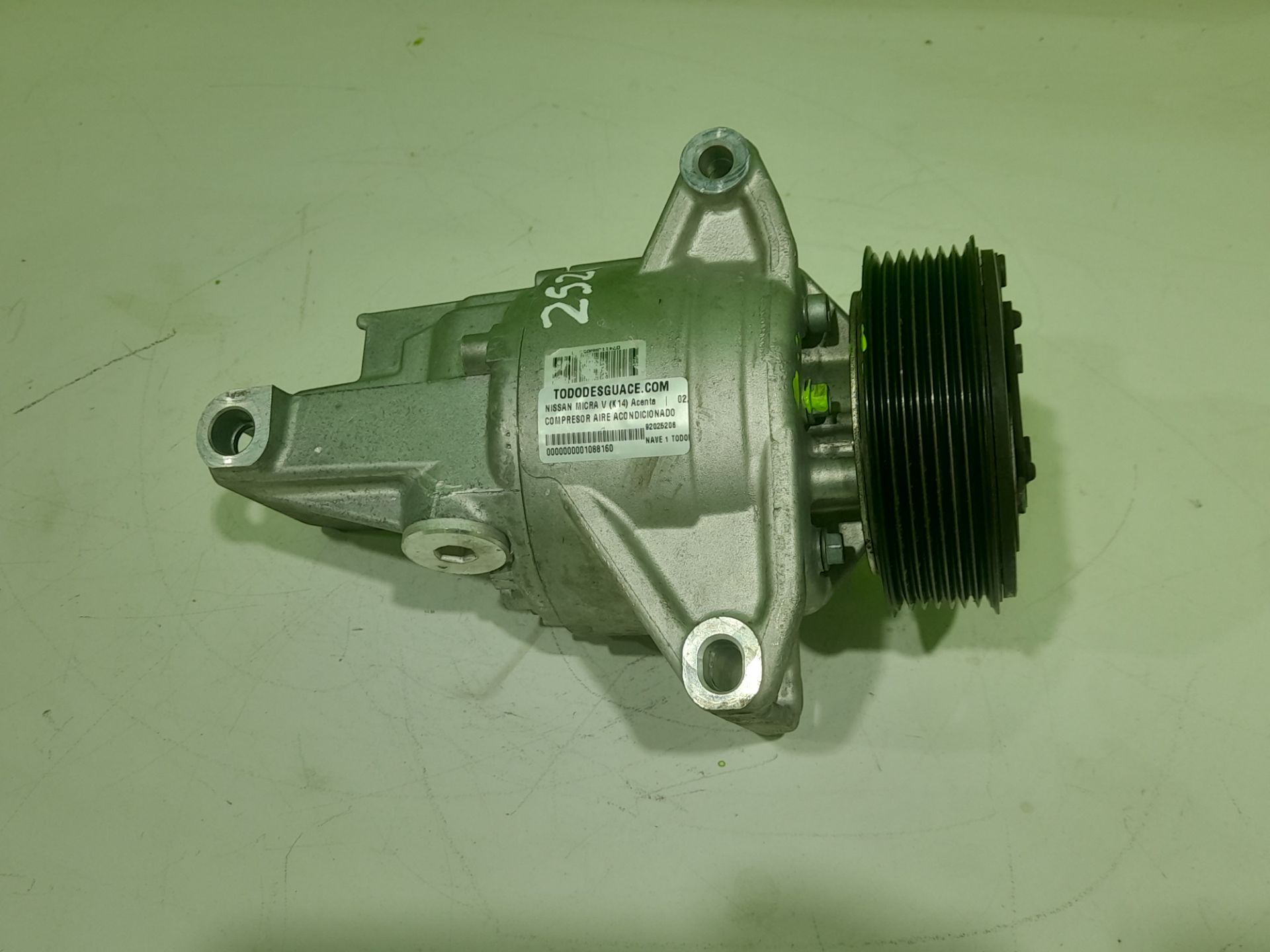 Compresor aire acondicionado nissan micra (k14) acenta