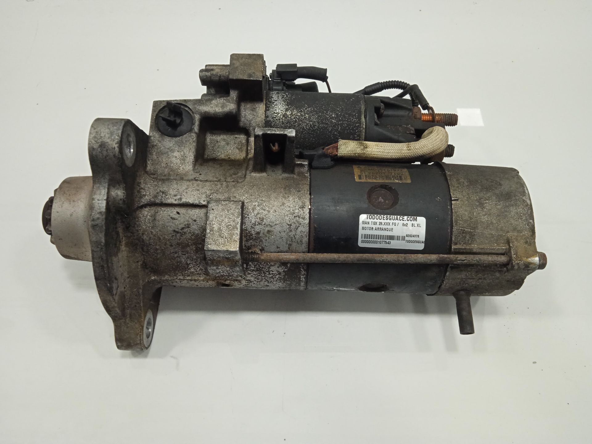 Motor arranque man tgx 28.xxx (2007) fg    6x2   bl xl