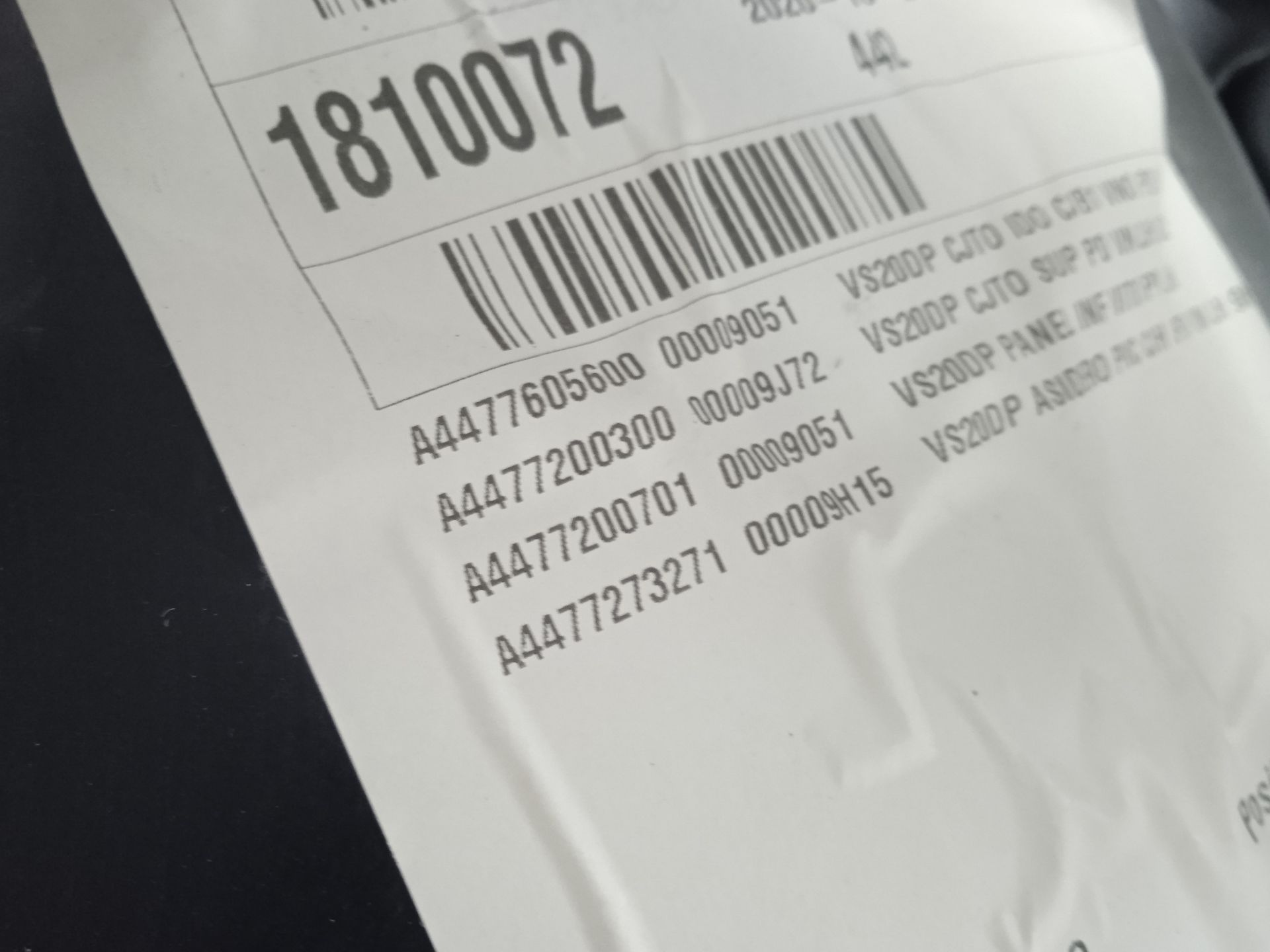 No identificado mercedes-benz eqv -clase (447) 