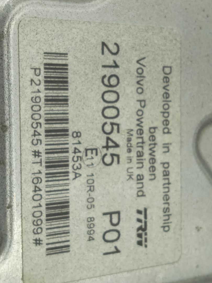 Unidad de control   no identificado