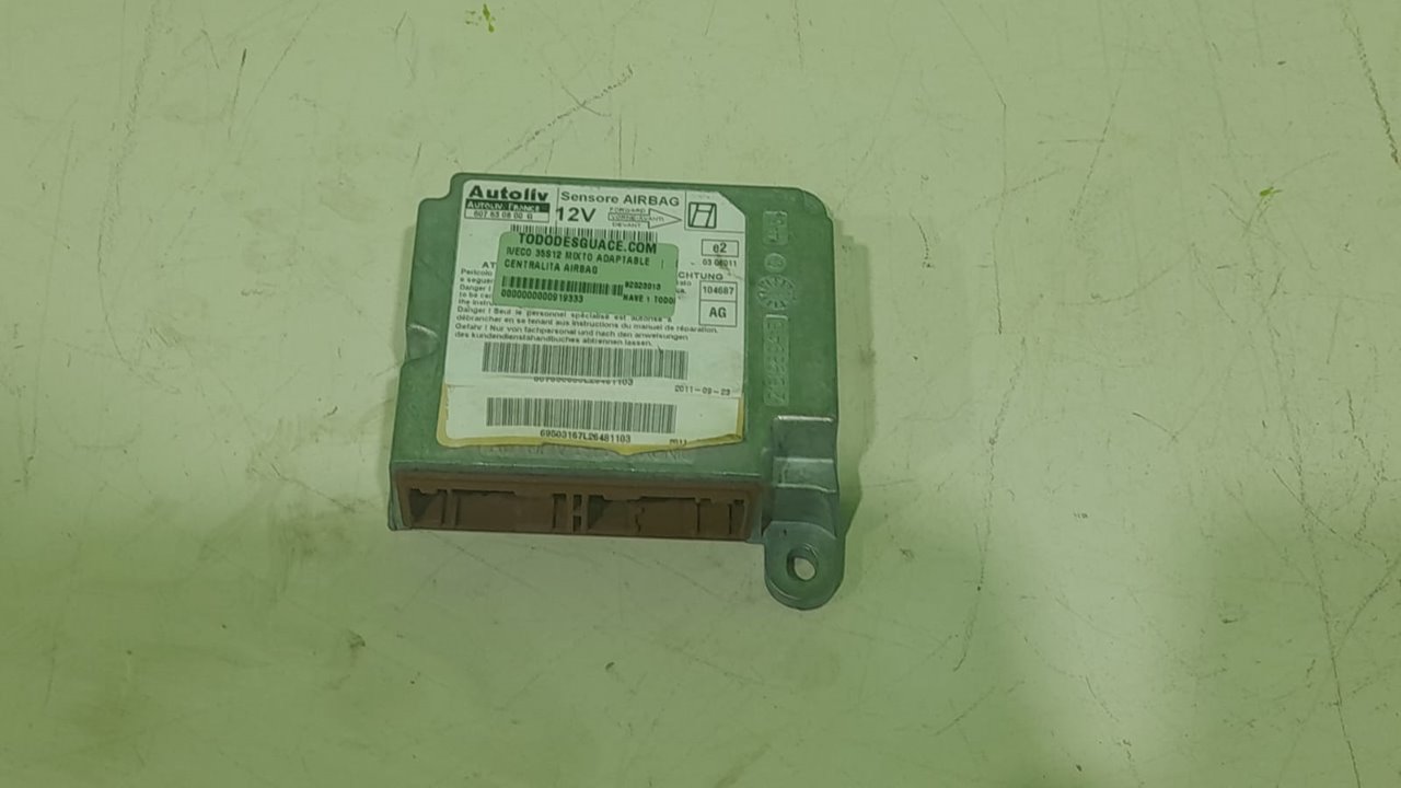 Centralita airbag iveco  no identificado