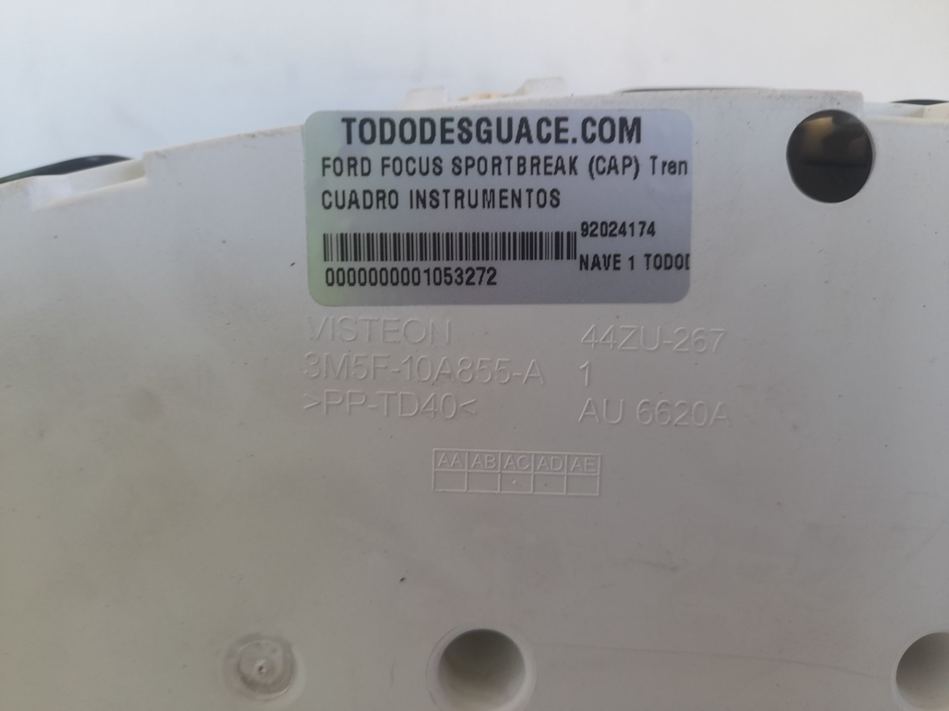 Cuadro instrumentos ford focus sportbreak (cap) trend