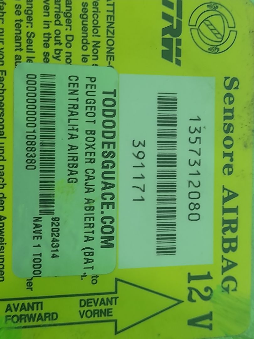 Centralita airbag hdi (333)