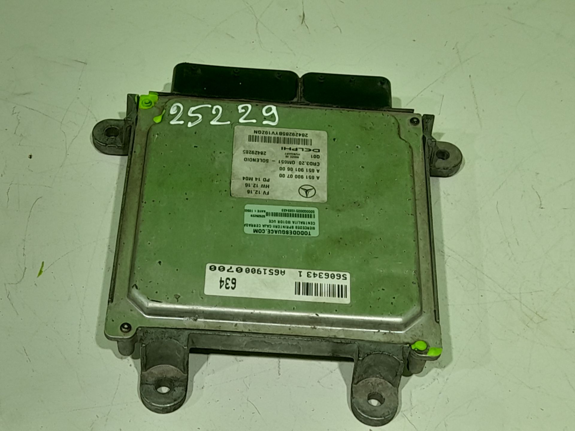 Centralita motor uce 210213216 cdi (906.611613)