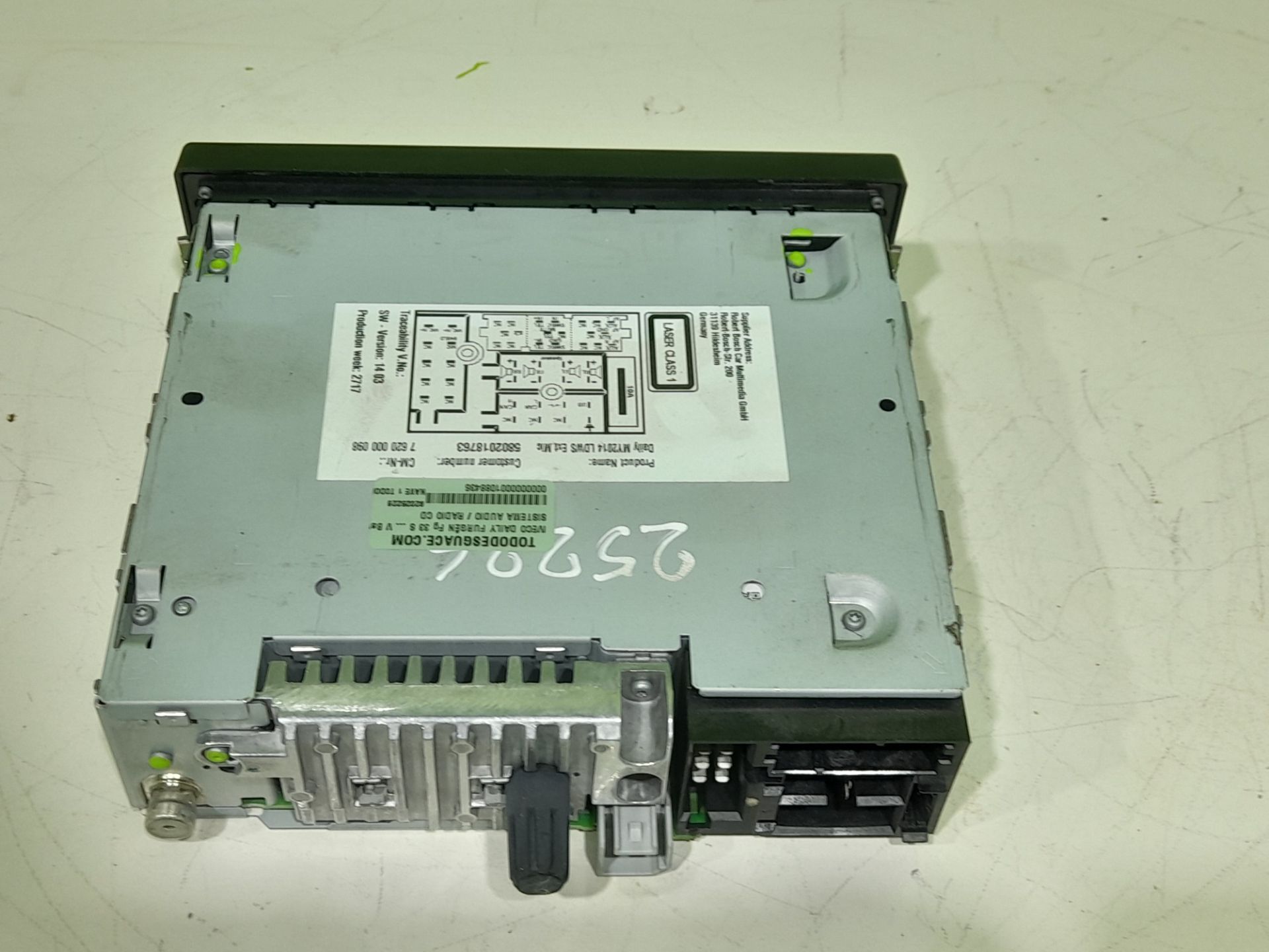 Sistema audio / radio cd fg 33 s ... v batalla 3000