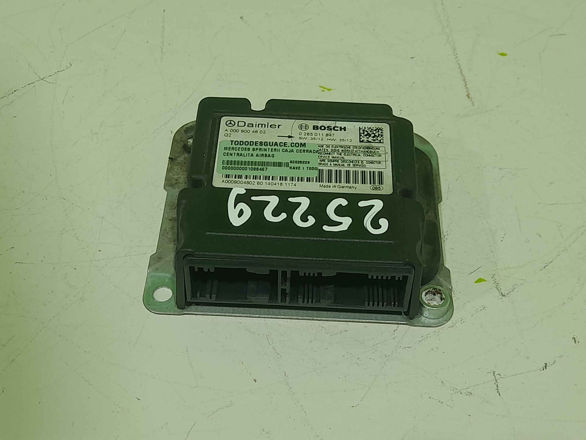 Centralita airbag 210213216 cdi (906.611613)