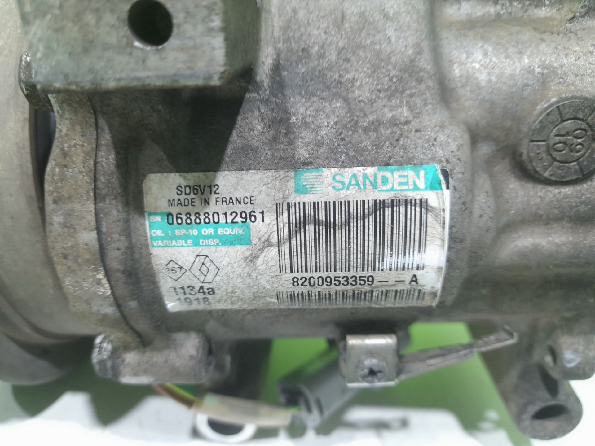 Compresor aire acondicionado renault kangoo i (fkc0) express campus