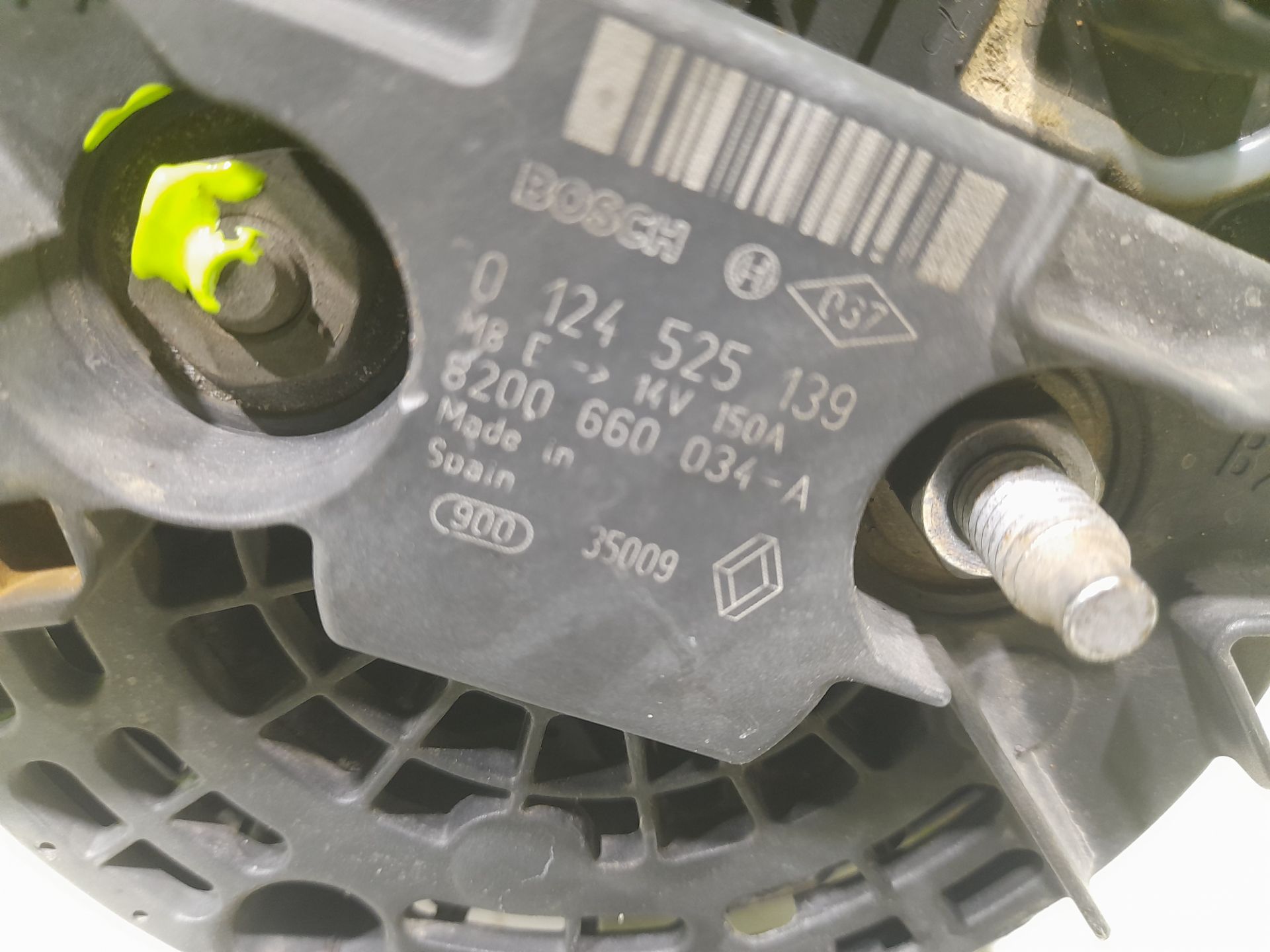 Alternador renault kangoo i (fkc0) express campus