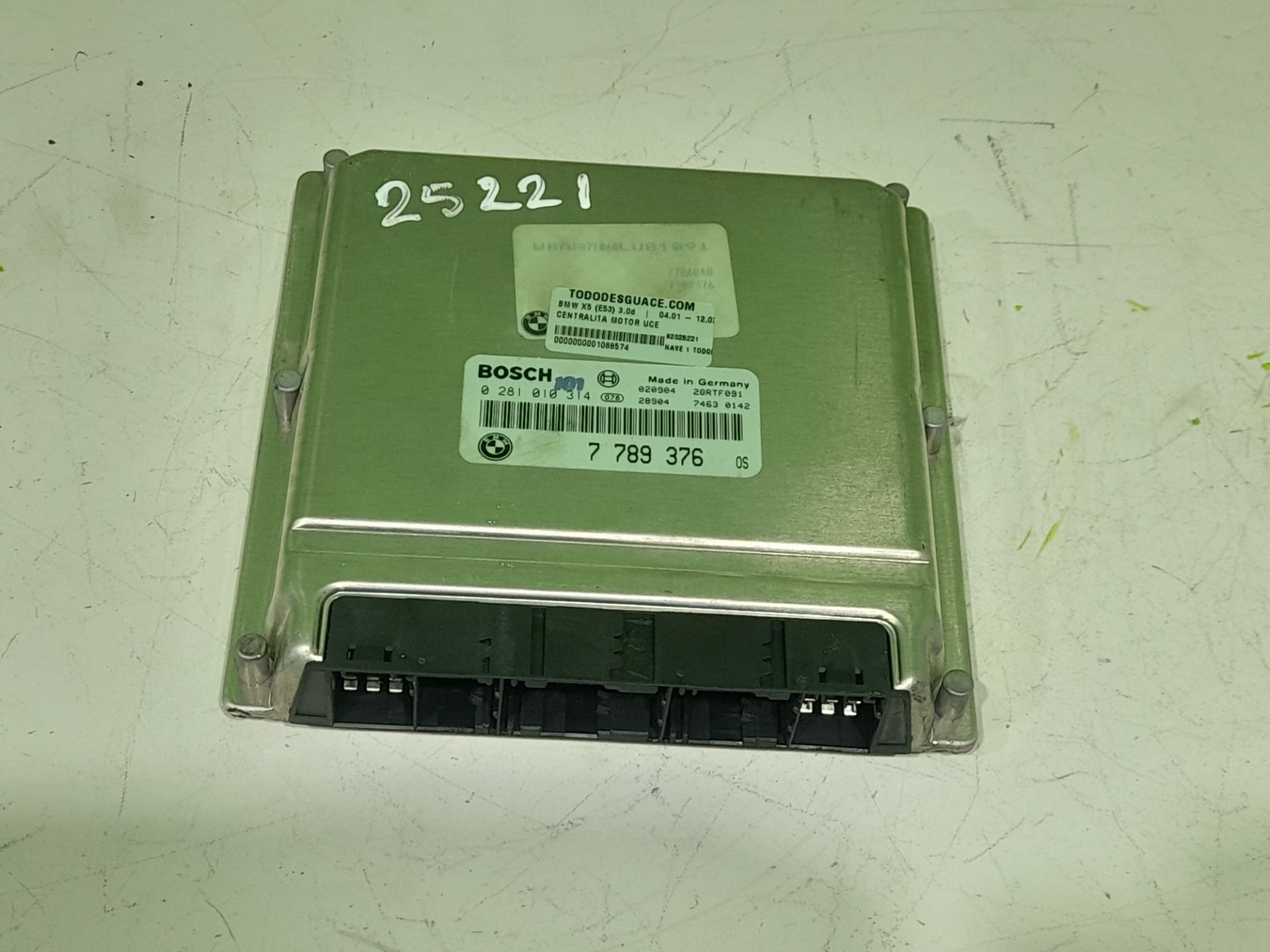 Centralita motor uce bmw serie x5 (e53) 3.0d