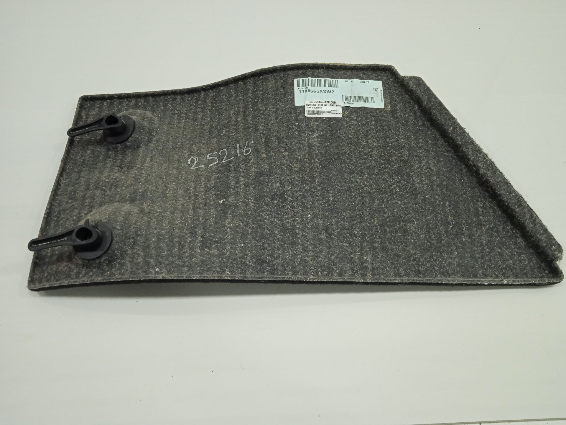 Tapa maletero mercedes-benz eqv -clase (447) 
