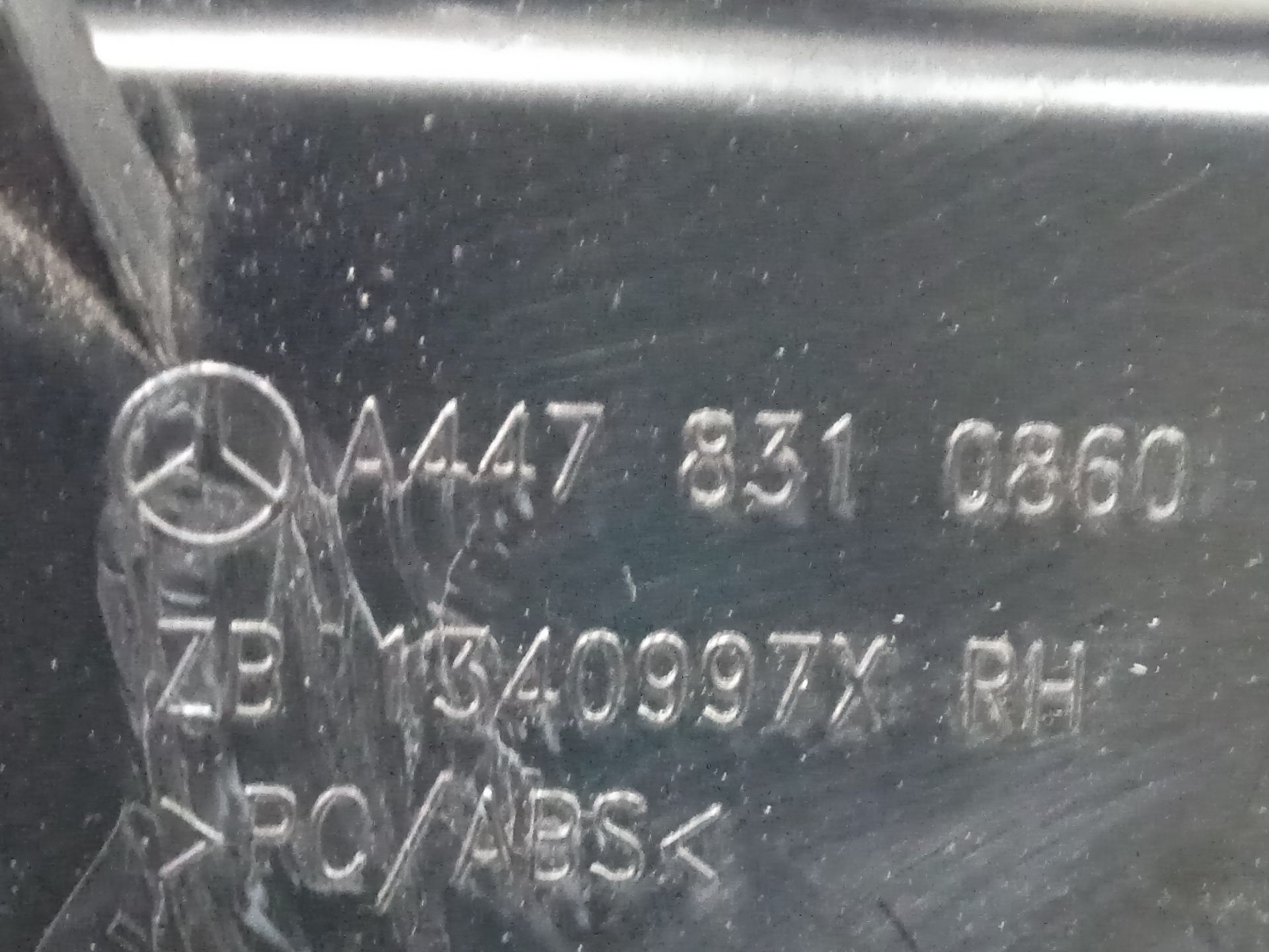 Aireador mercedes-benz eqv -clase (447) 