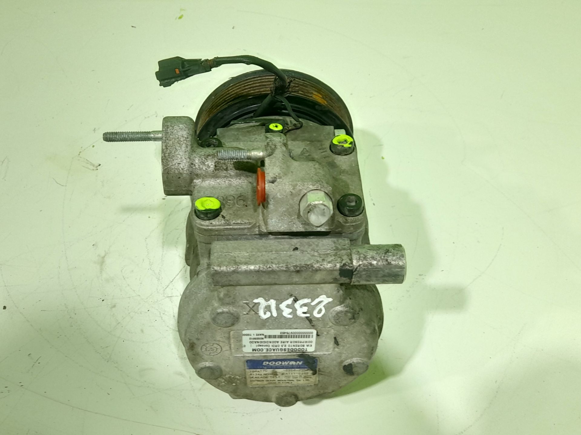 Compresor aire acondicionado kia sorento (bl) 2.5 crdi concept