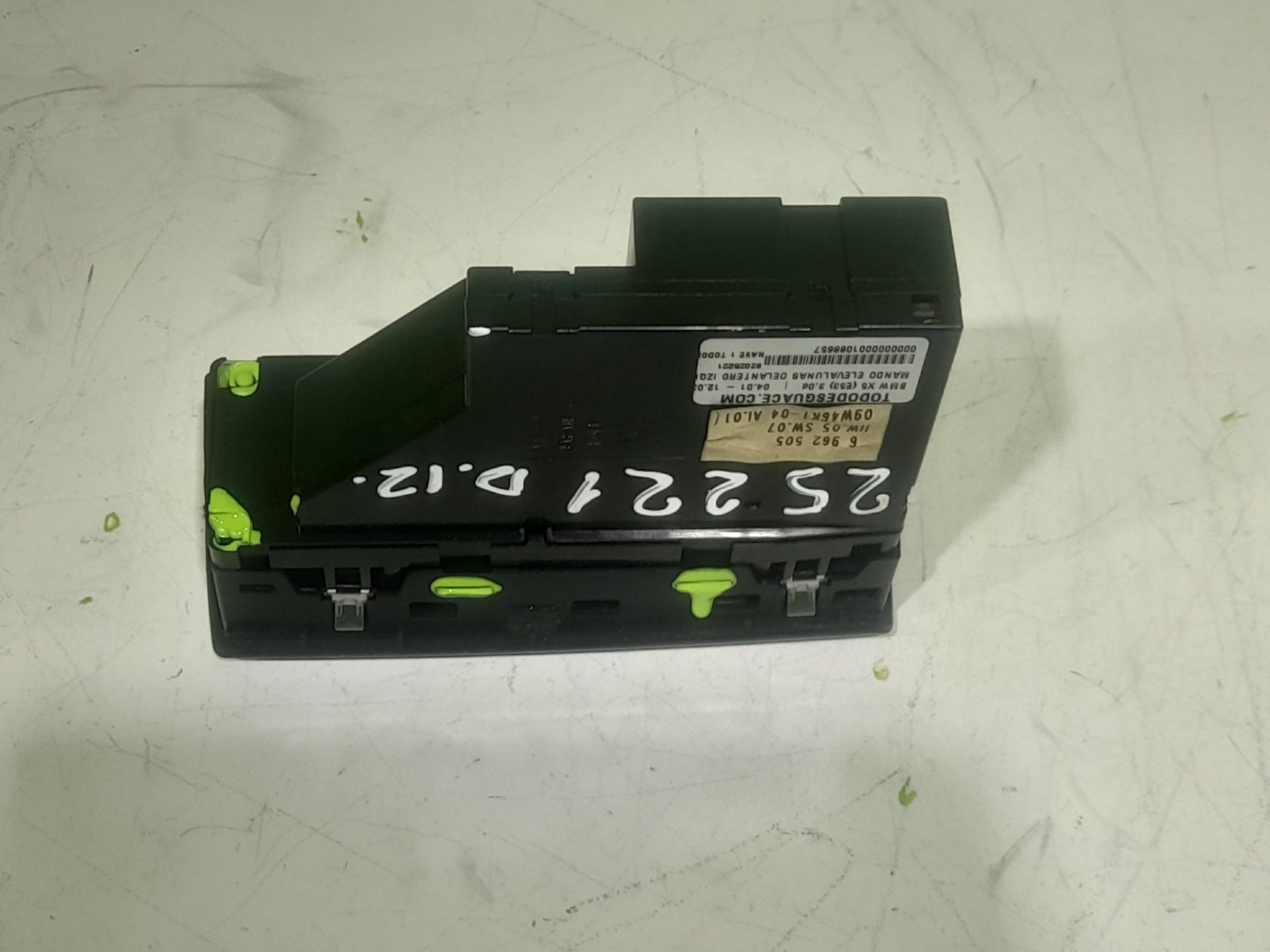 Mando elevalunas delantero izquierdo bmw serie x5 (e53) 3.0d
