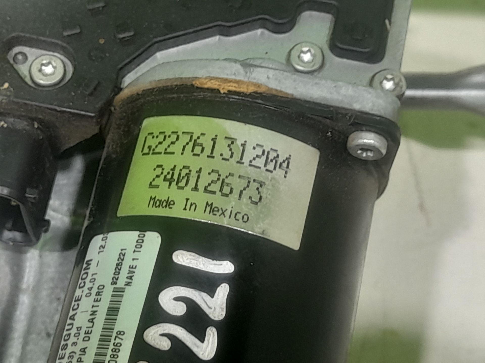 Motor limpia delantero bmw serie x5 (e53) 3.0d