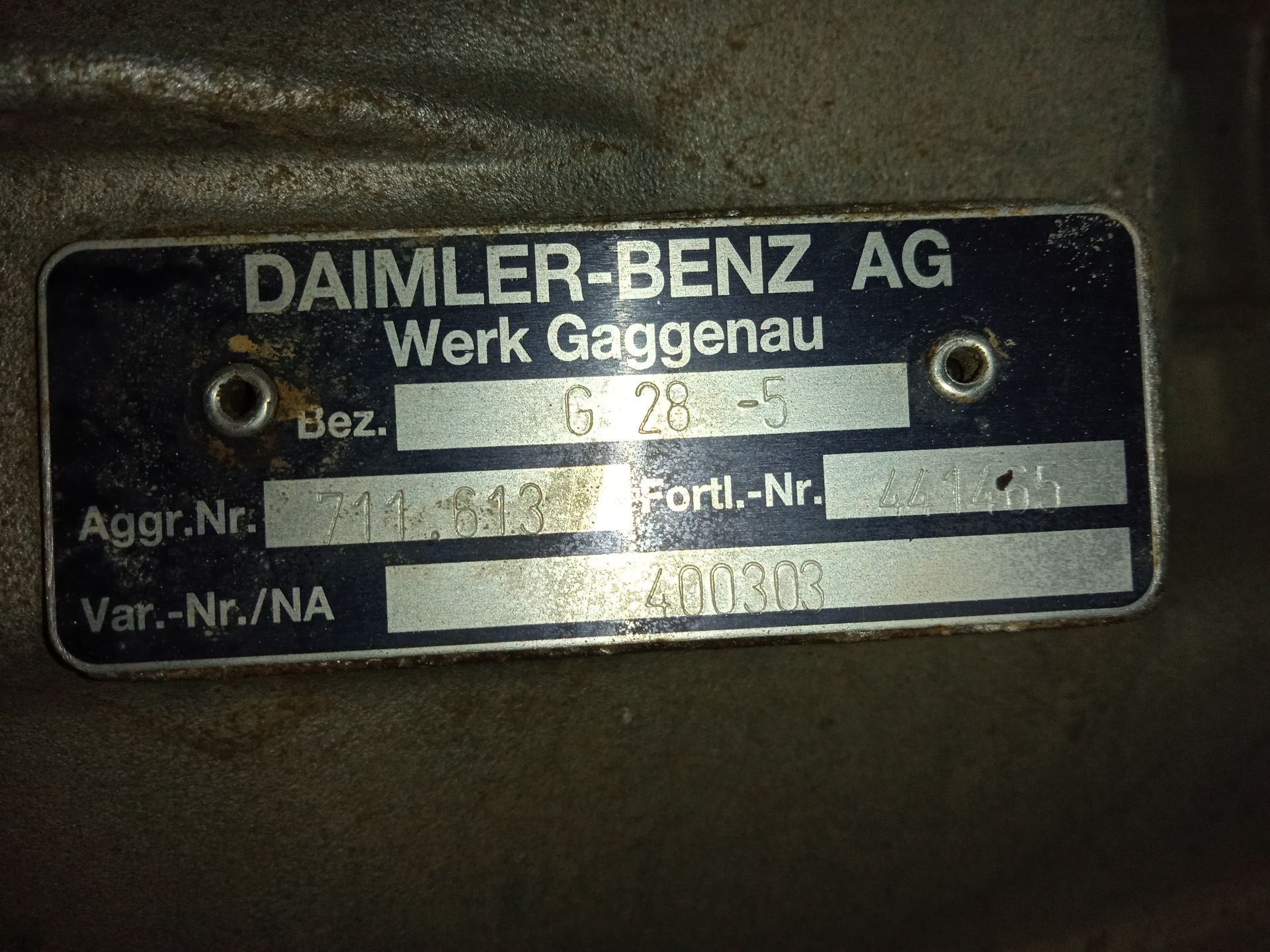 Caja cambios mercedes-benz vario (t2w) bm 667668670 (1996) 