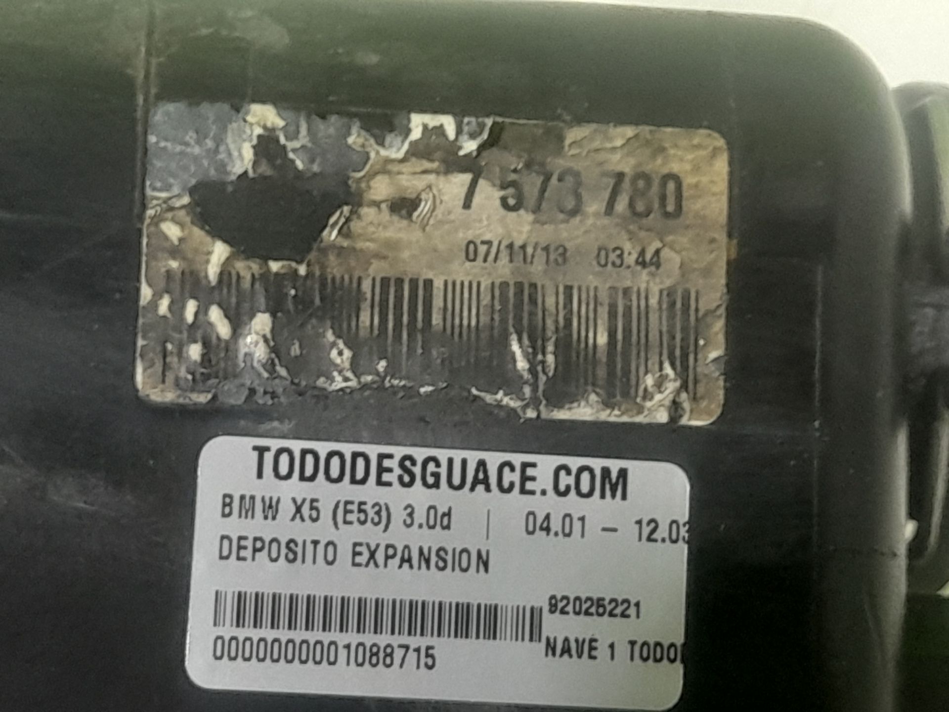 Deposito expansion bmw serie x5 (e53) 3.0d