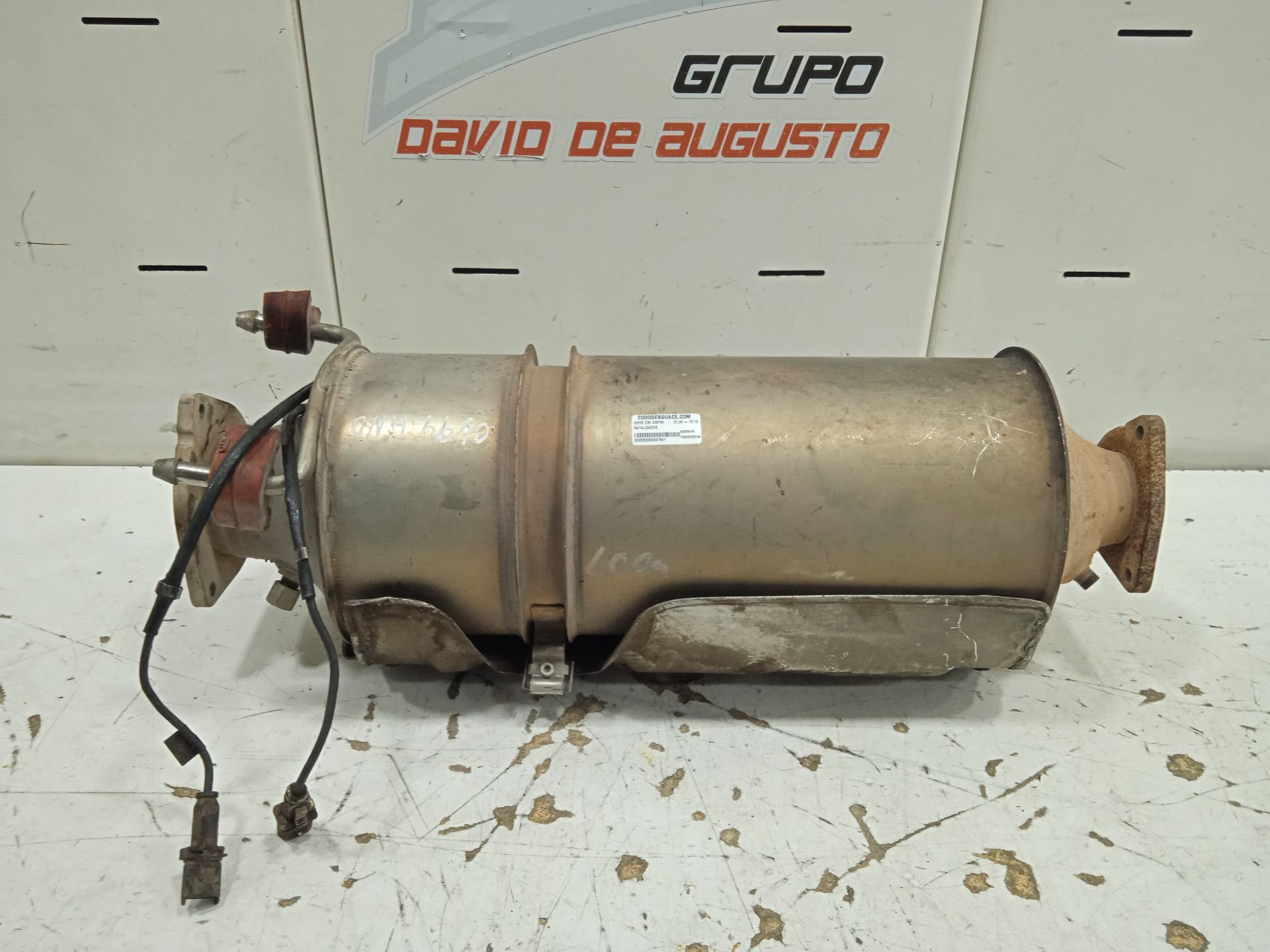 Catalizador iveco  no identificado