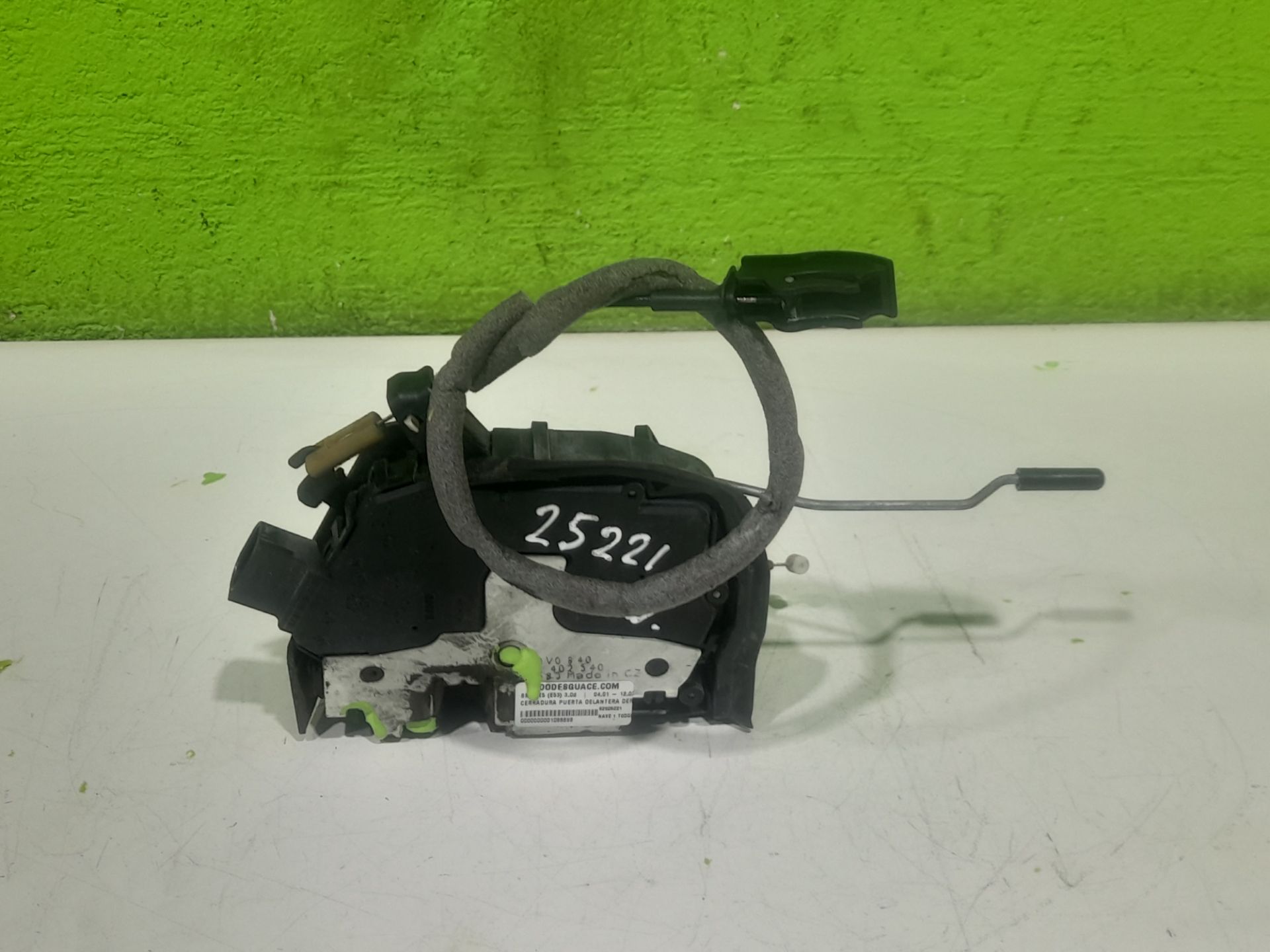 Cerradura puerta delantera derecha bmw serie x5 (e53) 3.0d