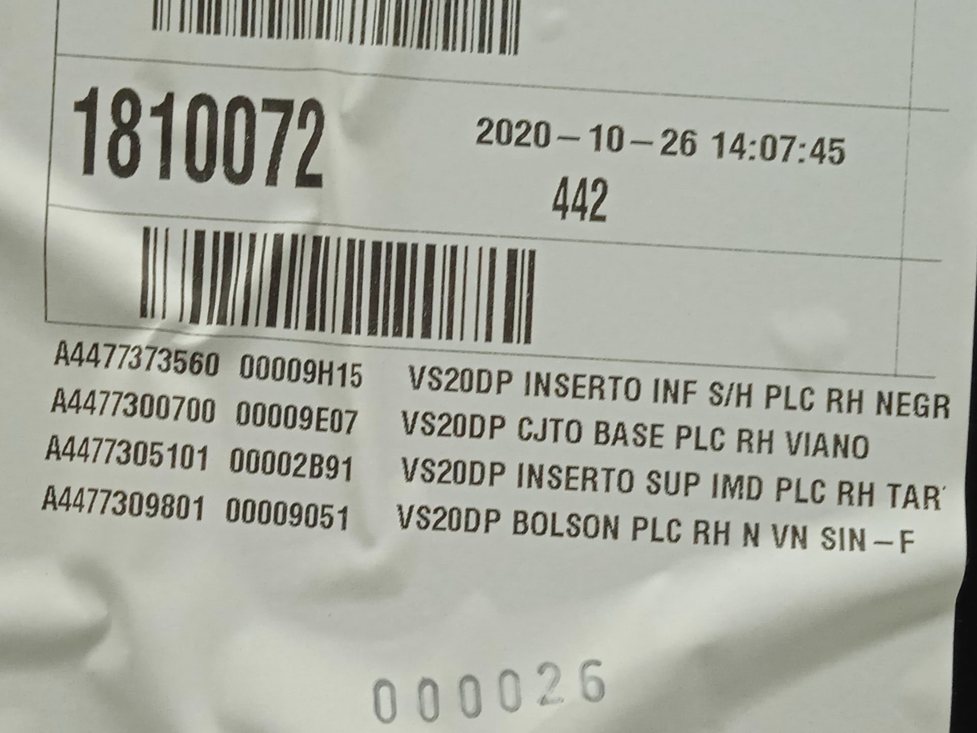 No identificado mercedes-benz eqv -clase (447) 