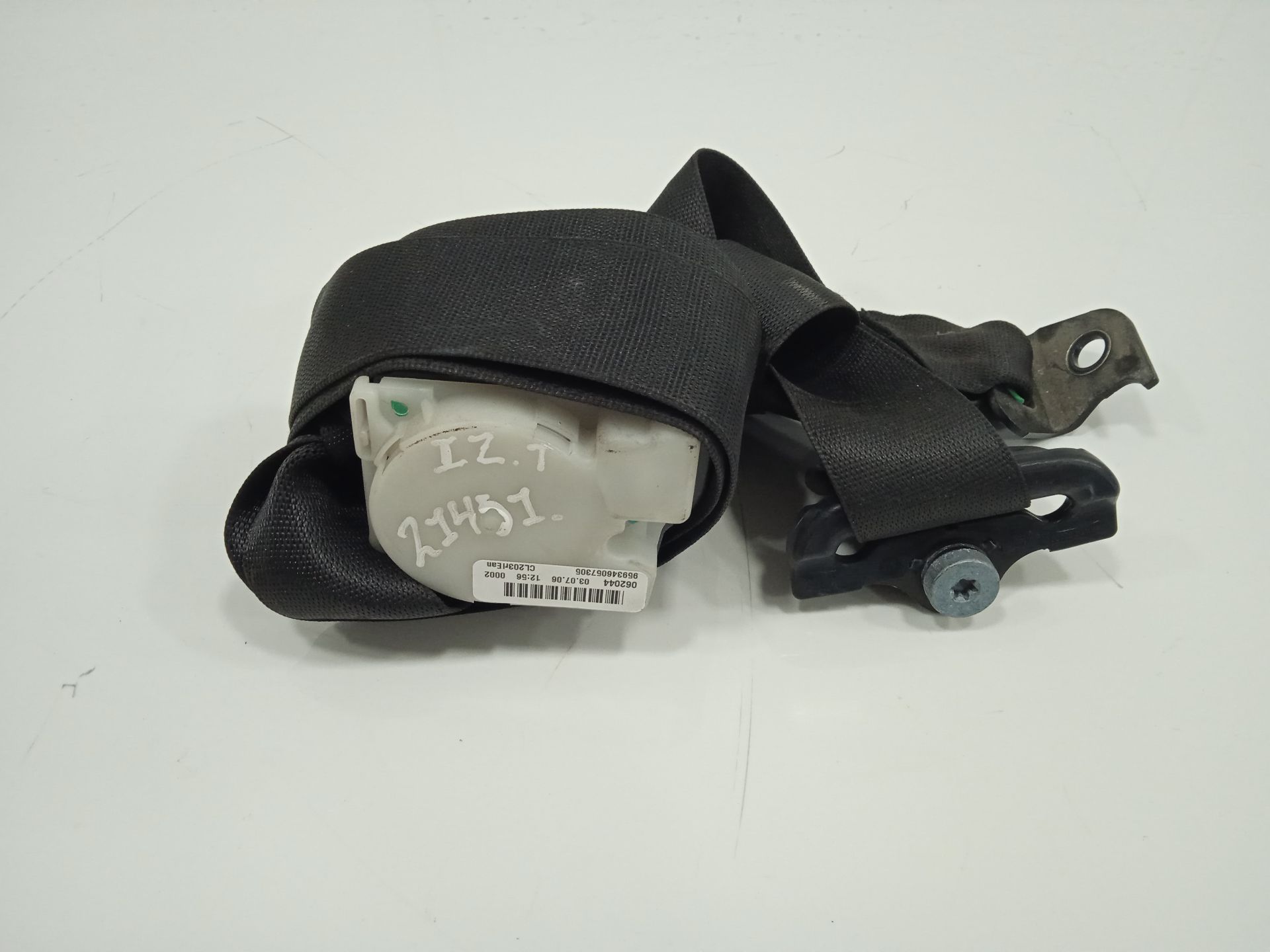 Cinturon seguridad trasero izquierdo mercedes-benz clase c (bm 203) sportcoupe c 220 cdi (203.706)