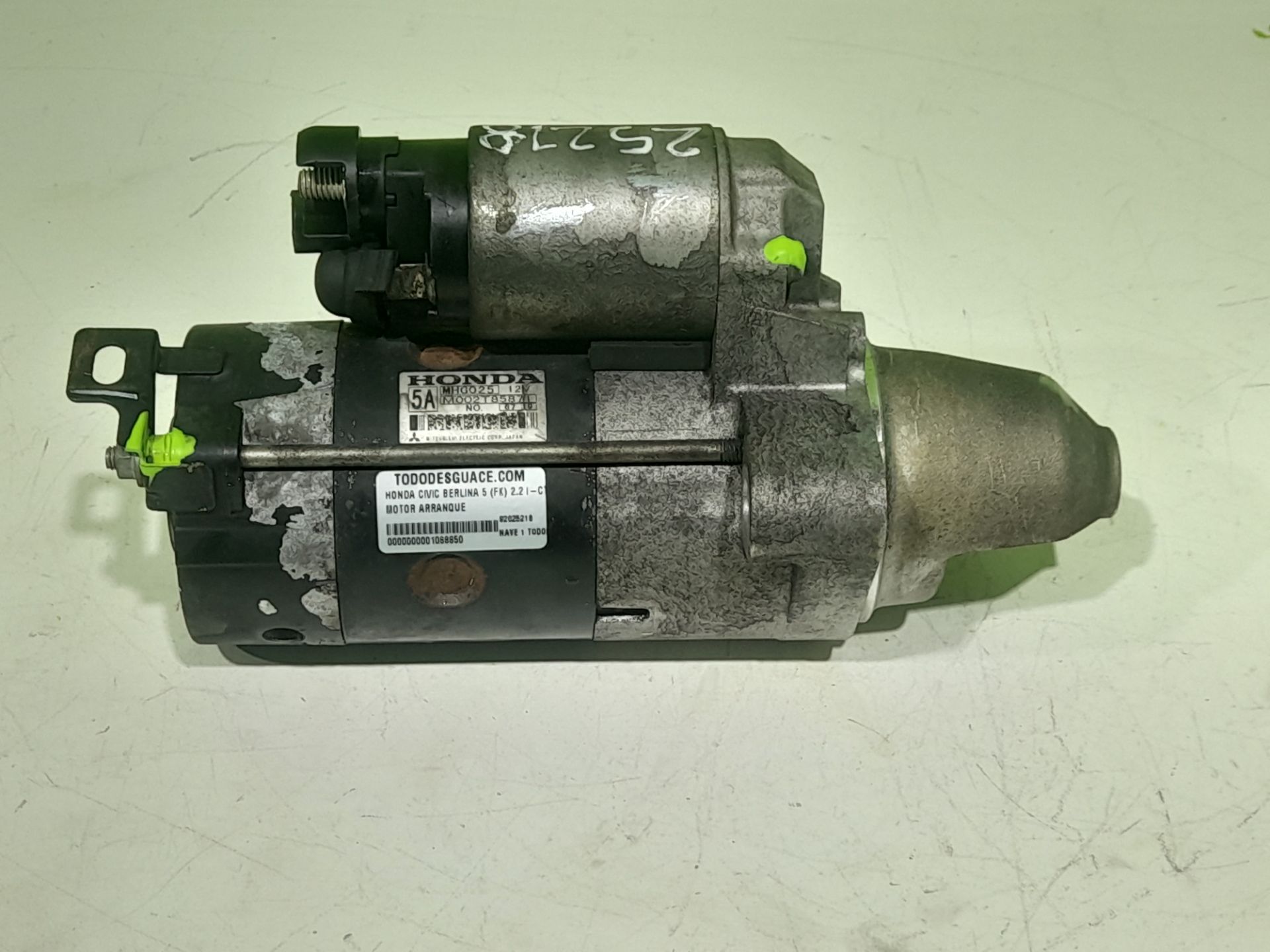 Motor arranque honda civic 5 puertas (fk) 2.2 ictdi comfort