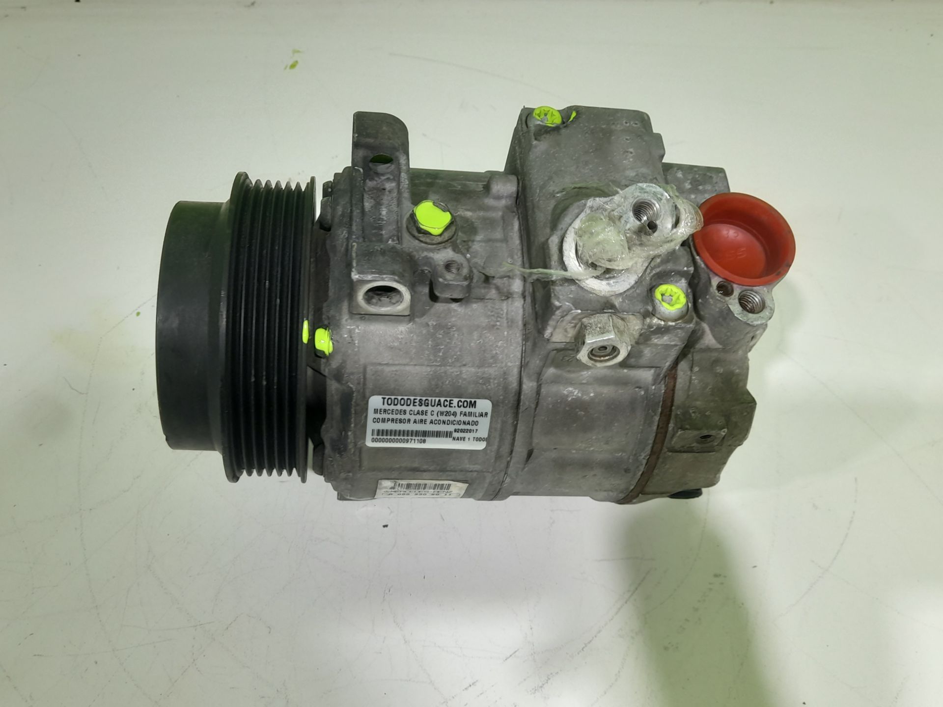 Compresor aire acondicionado mercedes-benz clase c (bm 204) familiar c 200 t cdi blueefficiency (20