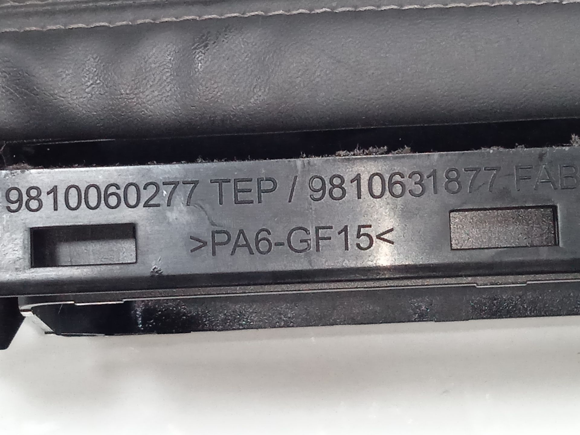 Apoyabrazos central peugeot 508 sw allure pack