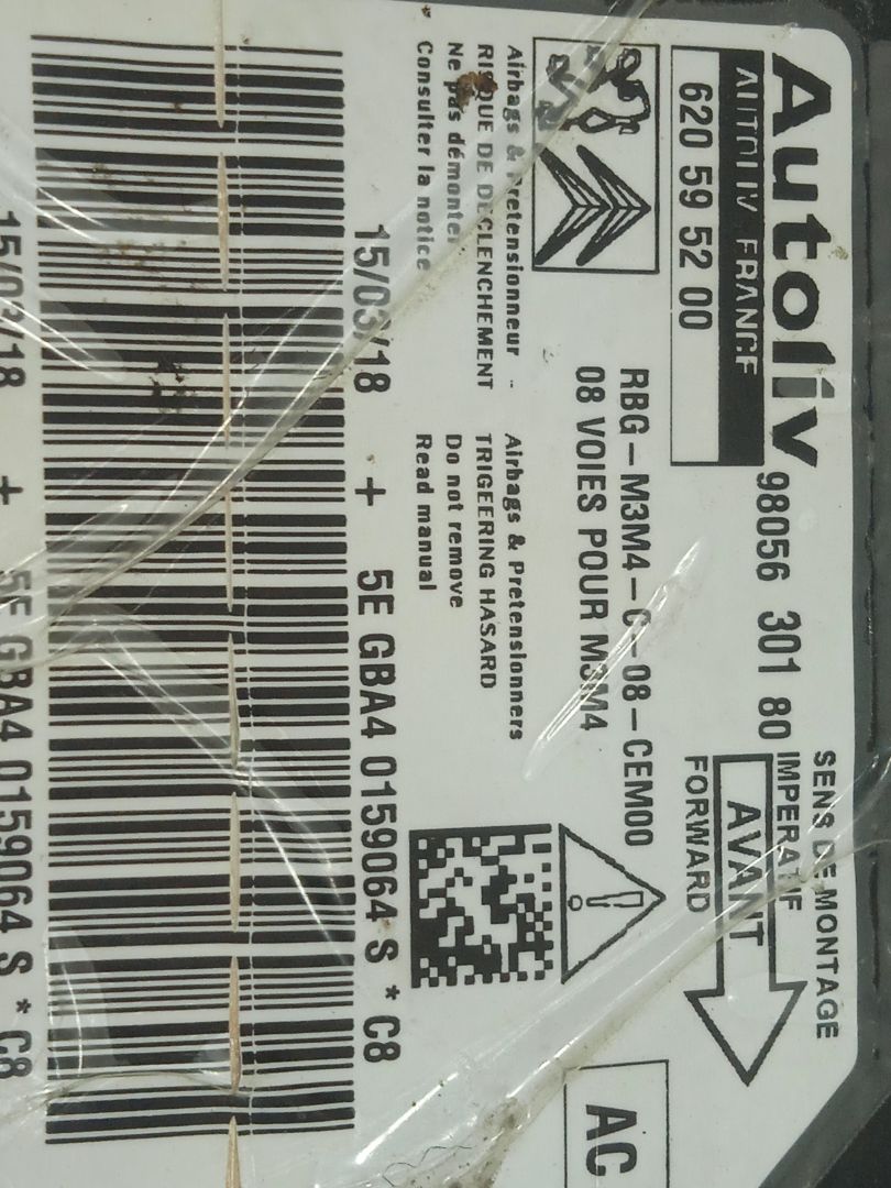 Centralita airbag feel
