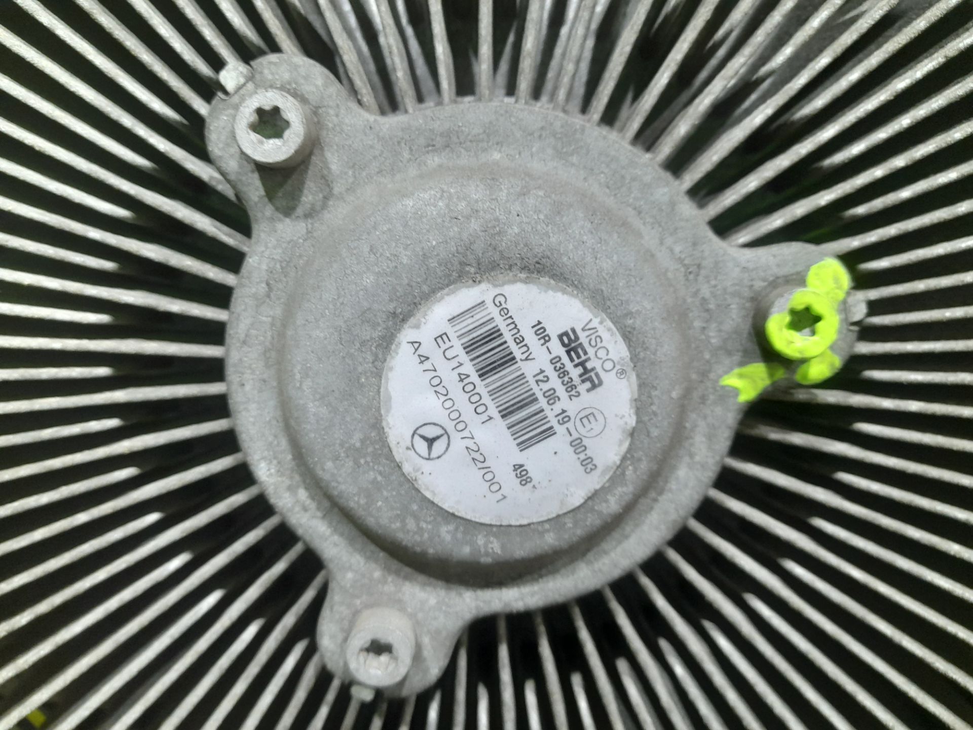 Ventilador viscoso motor mercedes-benz actros 5 sm-fahrerhaus 2-achser bm 963 fg 18xx 4x2 l om471 m classics