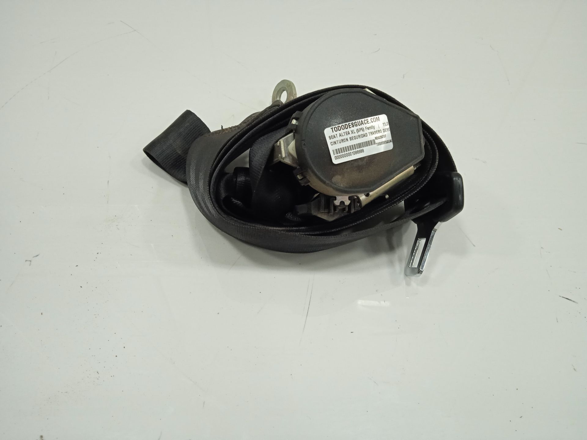Cinturon seguridad trasero derecho seat altea xl (5p5) family