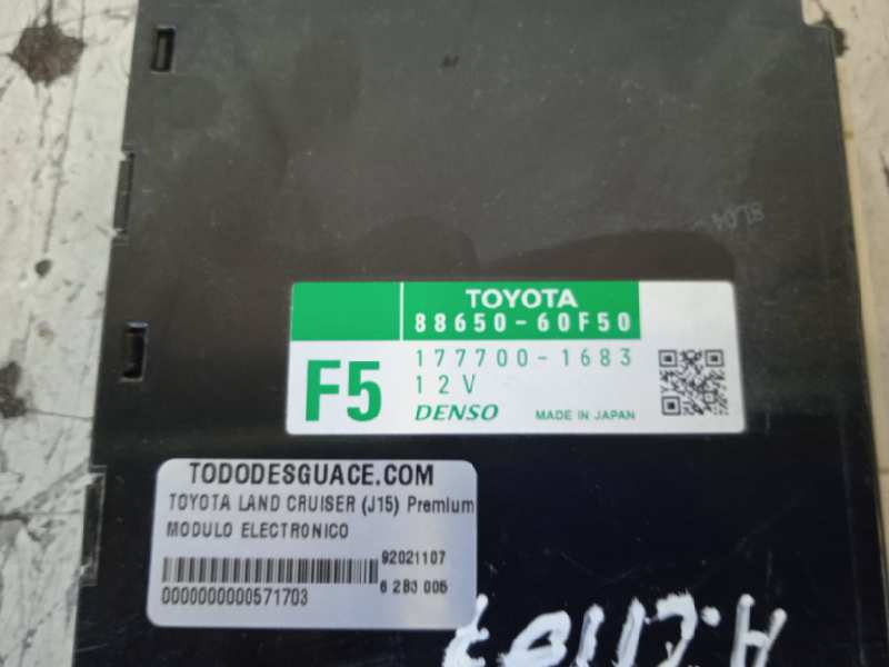 Modulo electronico toyota land cruiser (j15) premium