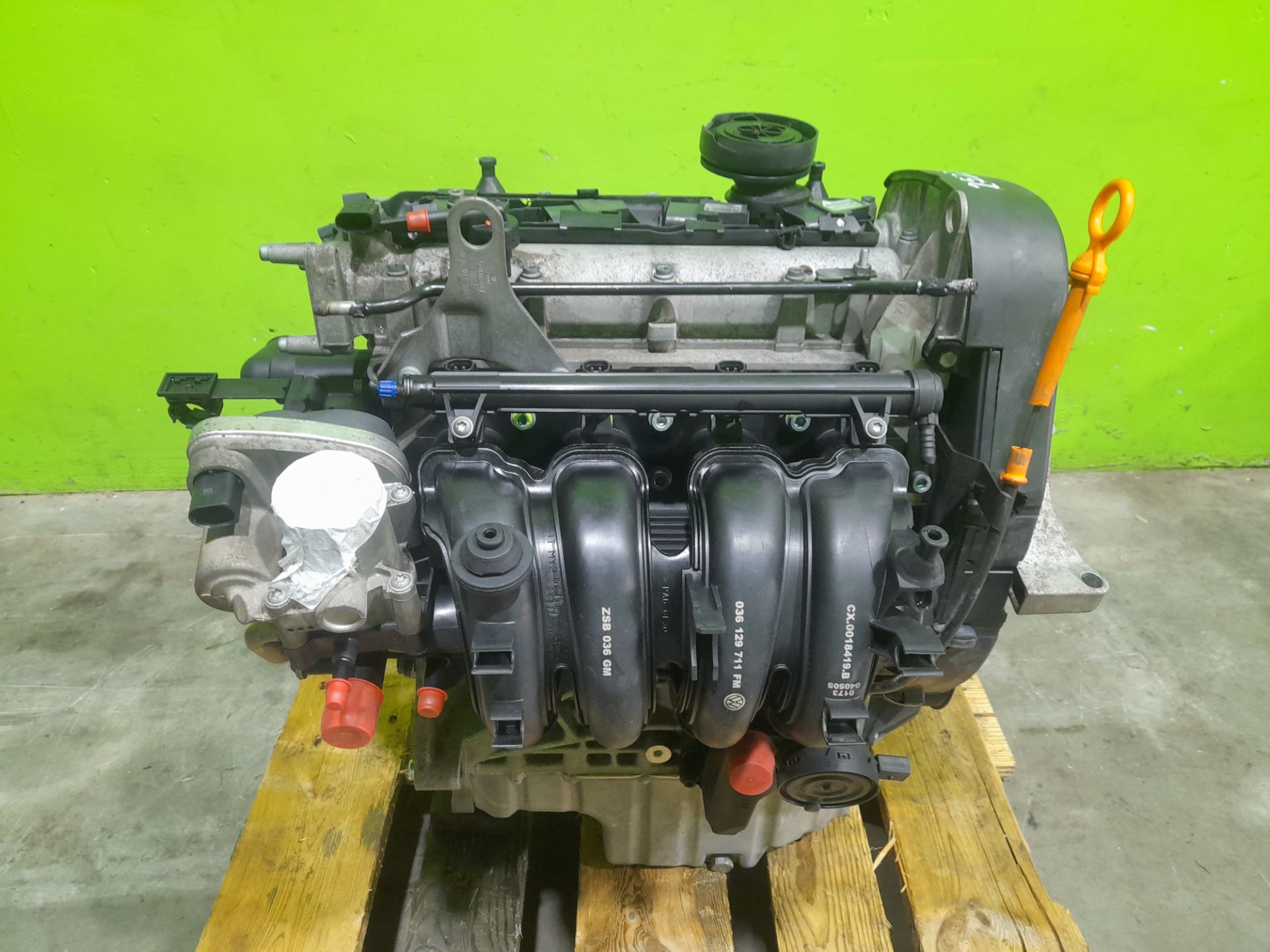 Motor completo volkswagen polo iv (9n3) advance