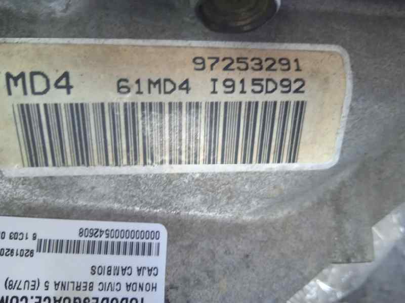 Caja cambios honda civic 5 puertas (eu78) 1.7 ctdi es