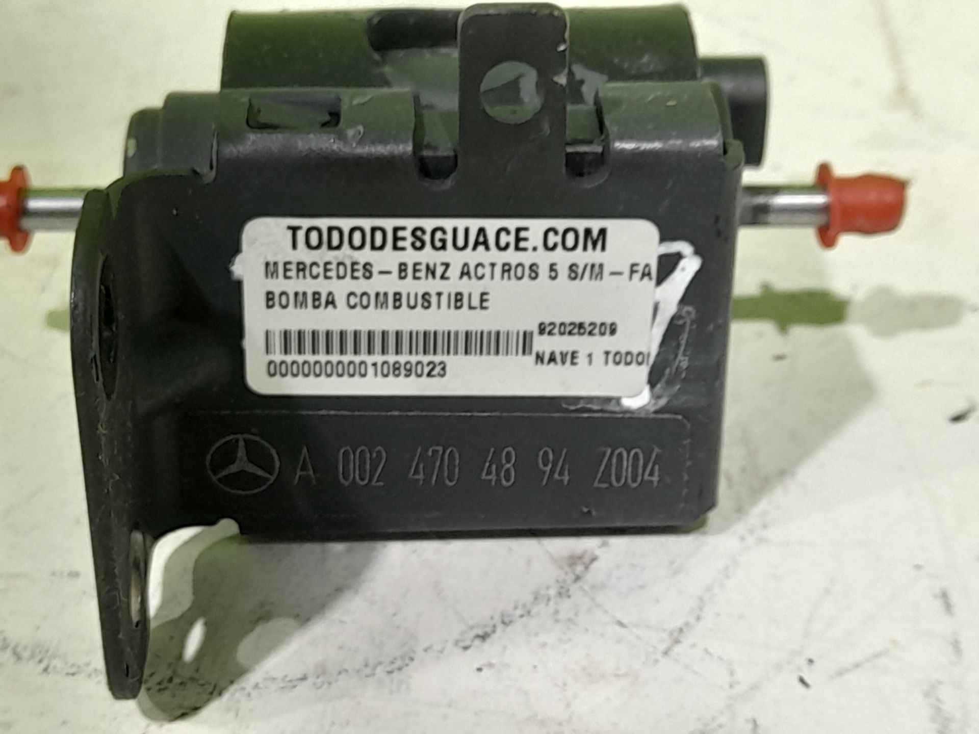 Bomba combustible mercedes-benz actros 5 sm-fahrerhaus 2-achser bm 963 fg 18xx 4x2 l om471 m classics