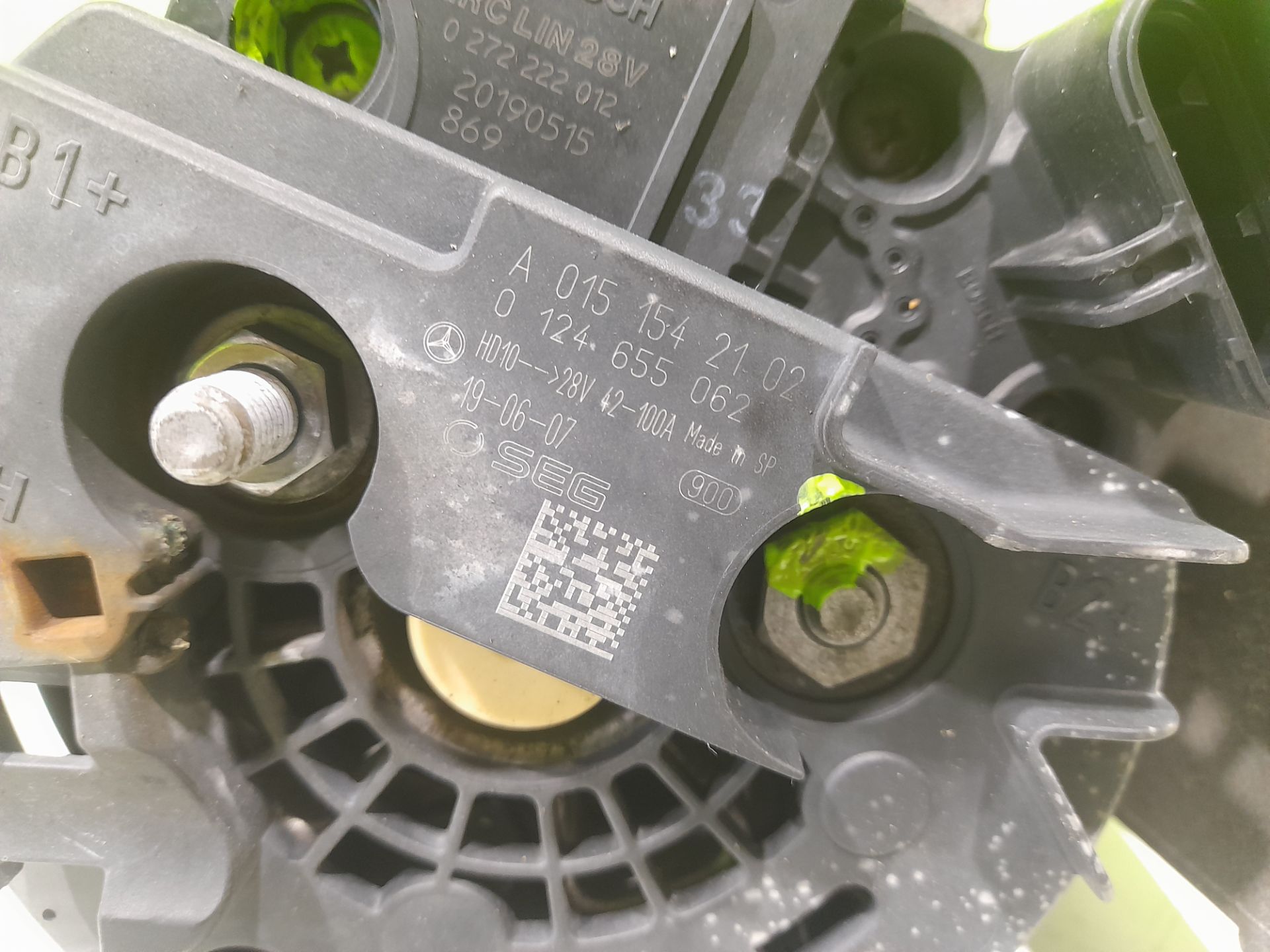Alternador mercedes-benz actros 5 sm-fahrerhaus 2-achser bm 963 fg 18xx 4x2 l om471 m classics